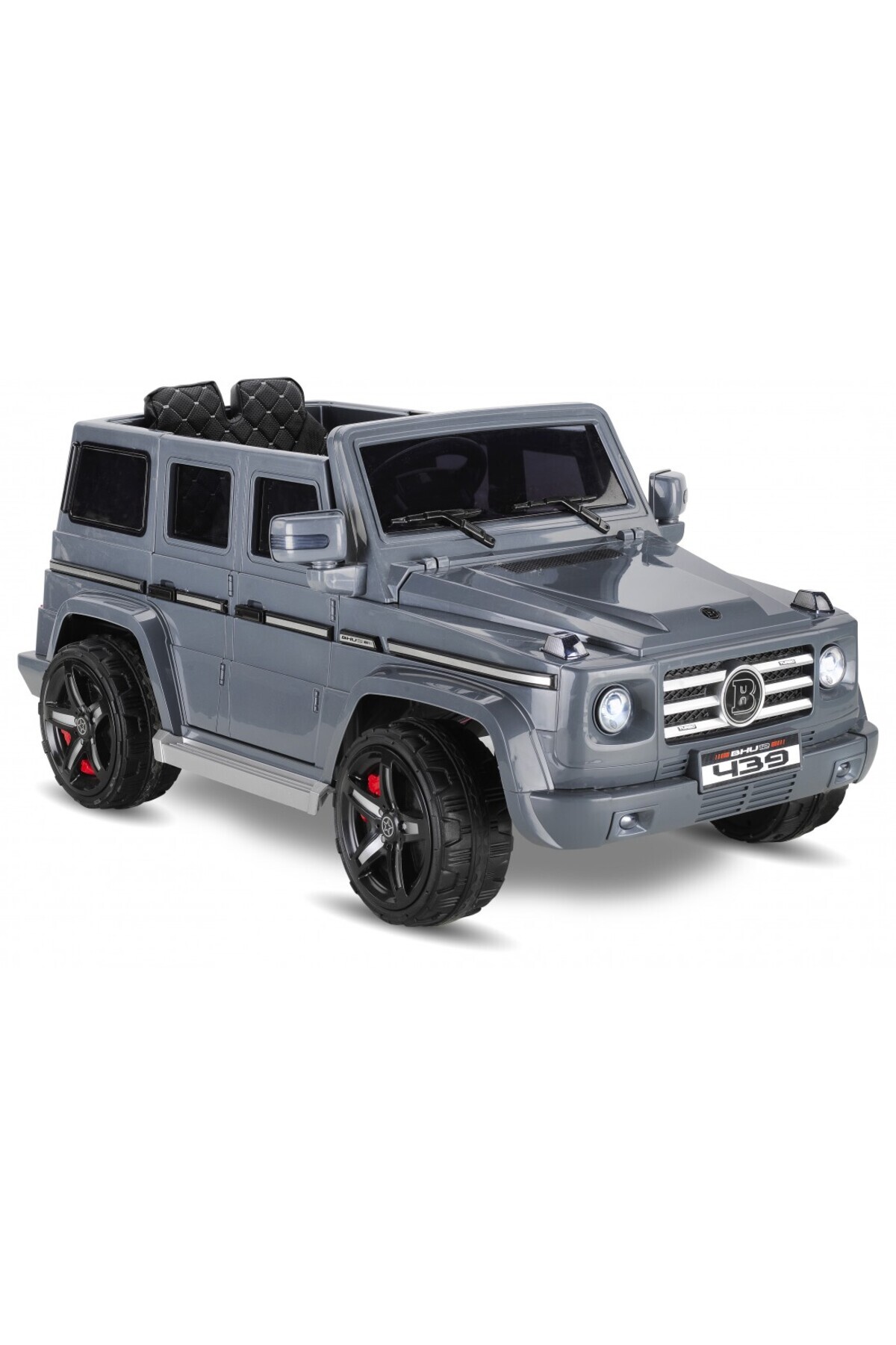 BabyHope 439 Akülü Uzaktan Kumandalı Jeep Füme