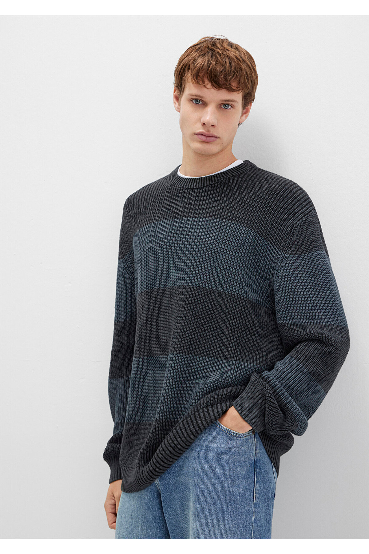 ماوی ژاکت مردانه خاکستری M0710290-70090