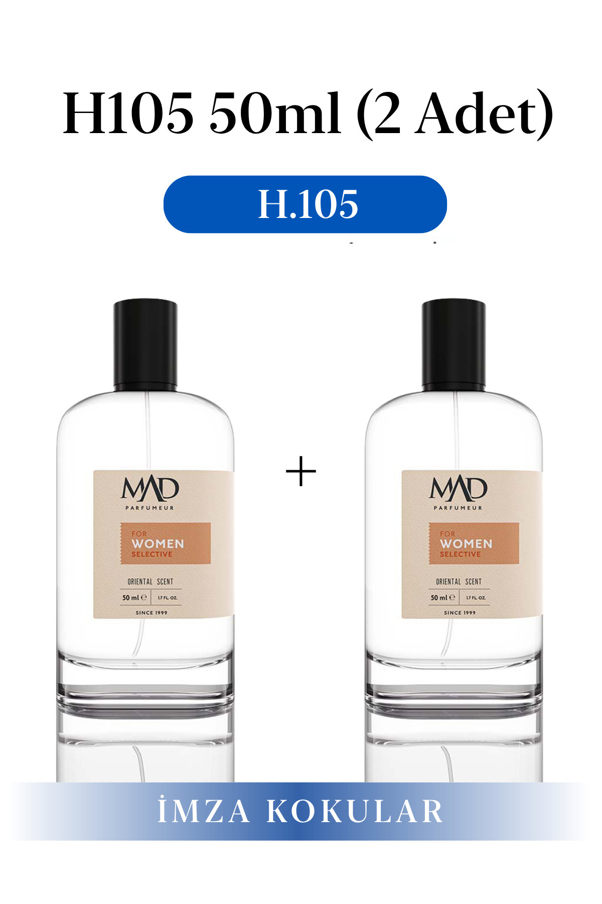 Mad Parfüm 2 Adet 50 ml H105 Selective Kadın Parfüm Seti