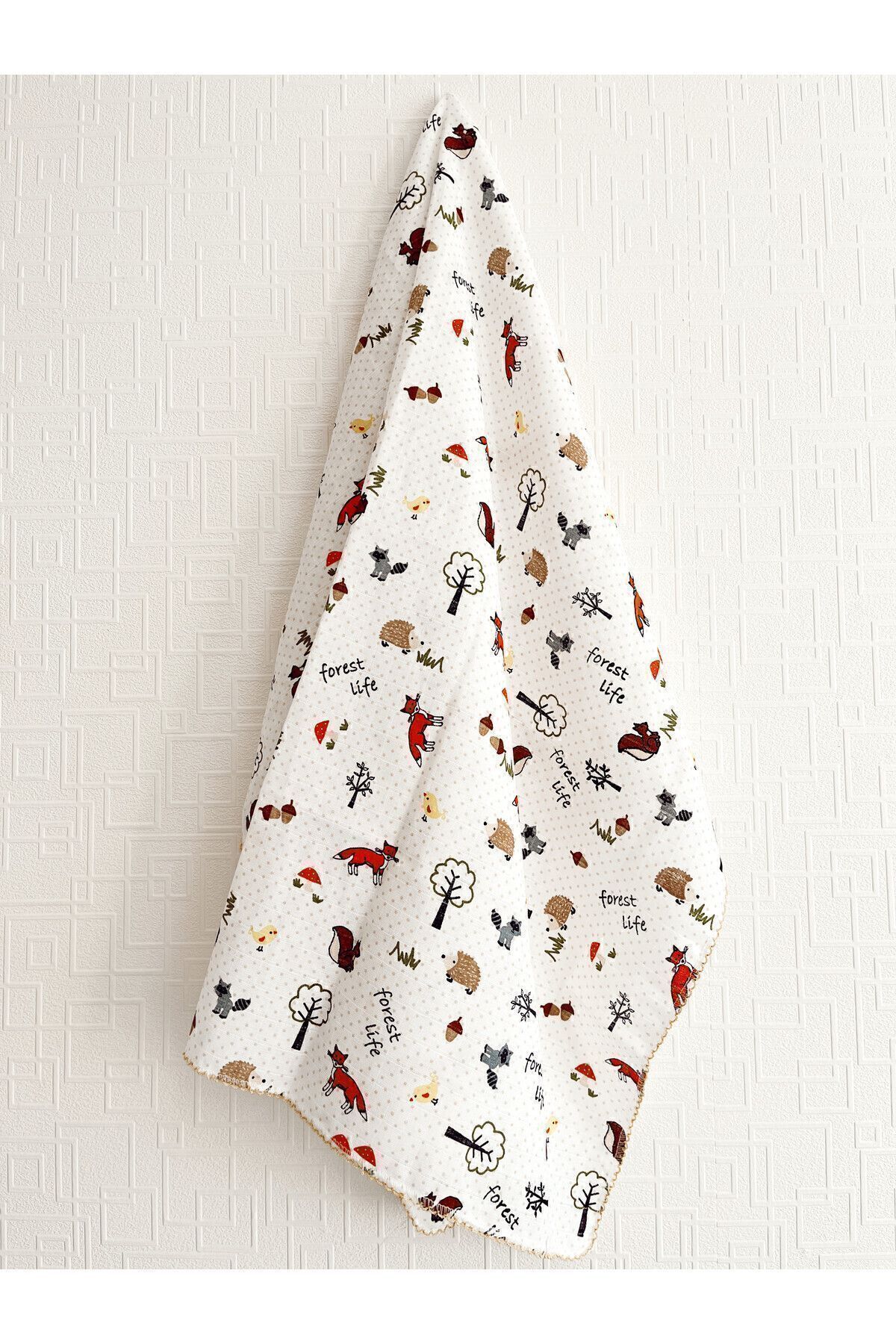 Cloudy Çok Amaçlı Müslin 22-tilki 80x90 Cm, Yeni Doğan, Müslin Battaniye, Müslin fotoğrafı 3 (önizleme)