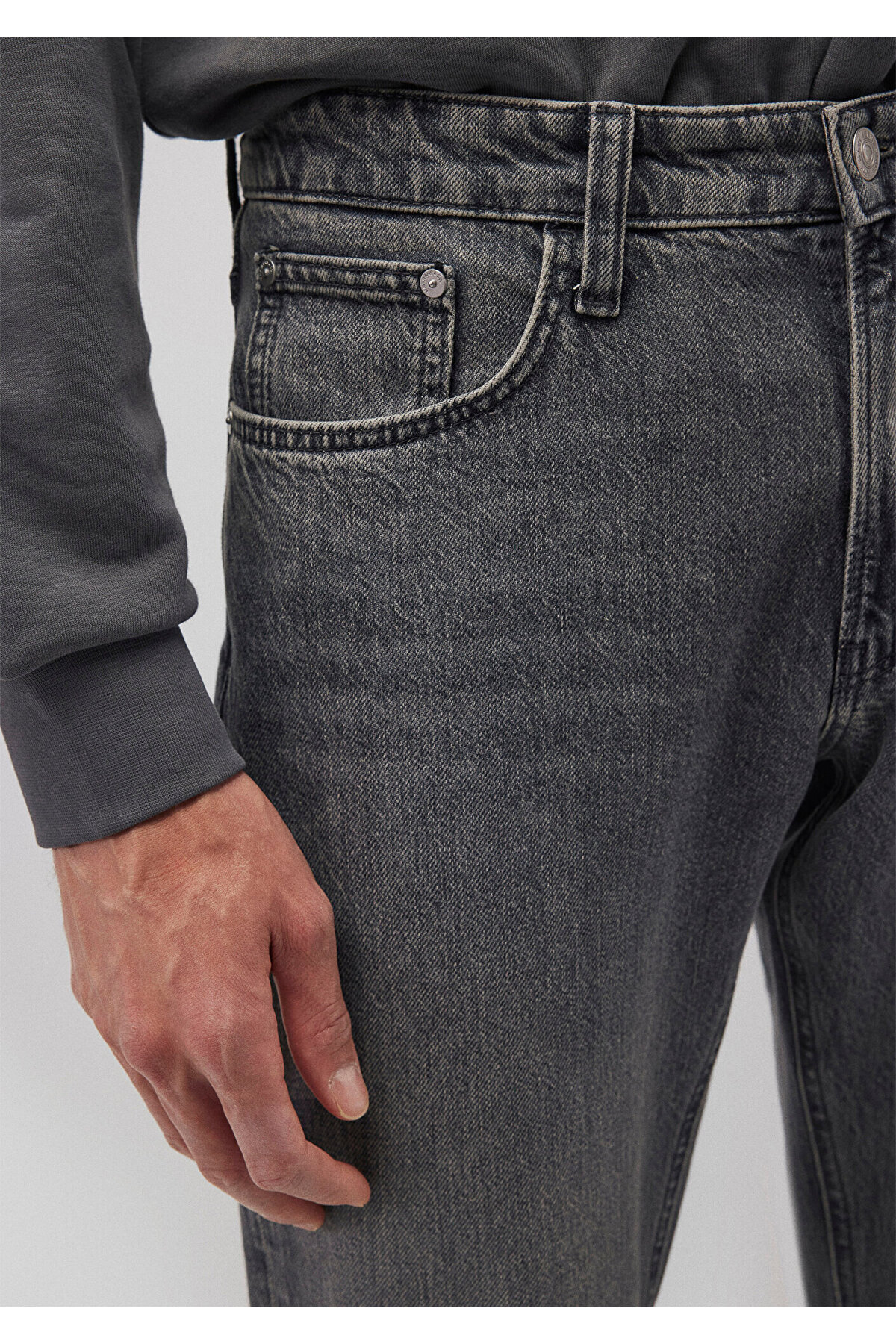 شلوار جین مردانه راسته | ماوی Mavi london-dolphin-grey-street-denim-m001017 - تصویر 5