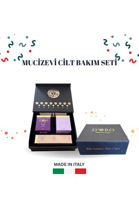 DORO MASSİMO FAZZİ D'oro massimo fazzi ÜÇLÜ CİLT BAKIM SETİ