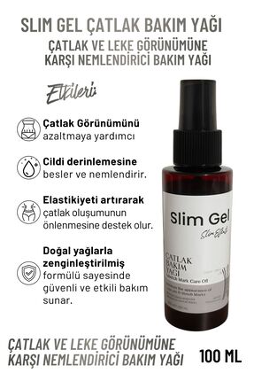 SLİM GEL Çatlak Bakım Yağı - Çatlak Karşıtı & Leke Karşıtı Nemlendirici Cilt ...