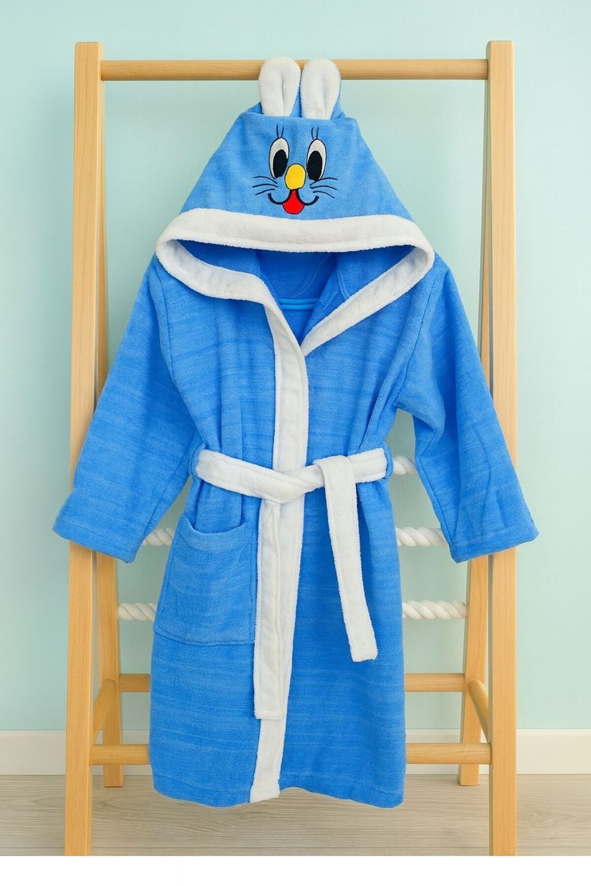 SLOBODA Kapşonlu Çocuk Bornozu