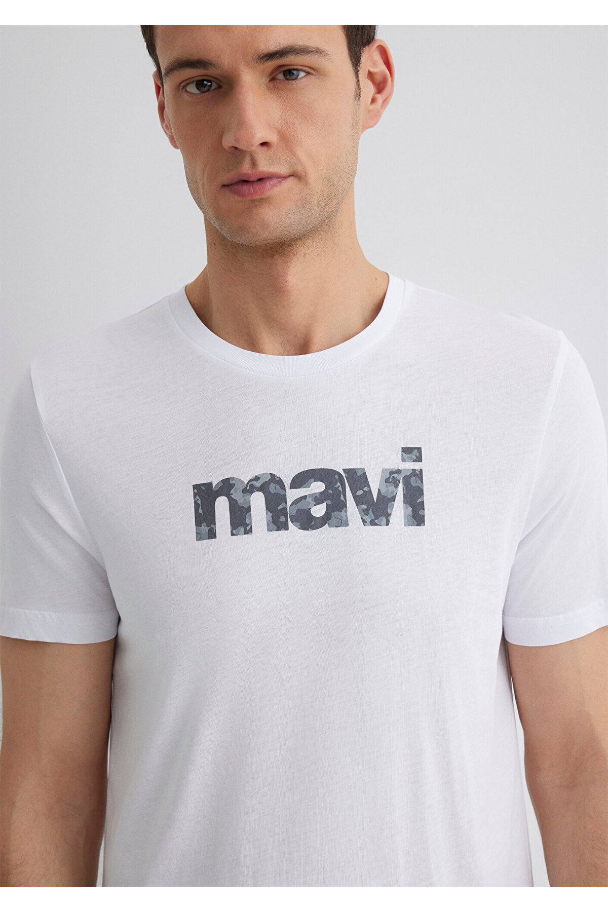 تی شرت مردانه راسته آستین استاندارد | ماوی Mavi 611039 - تصویر 5