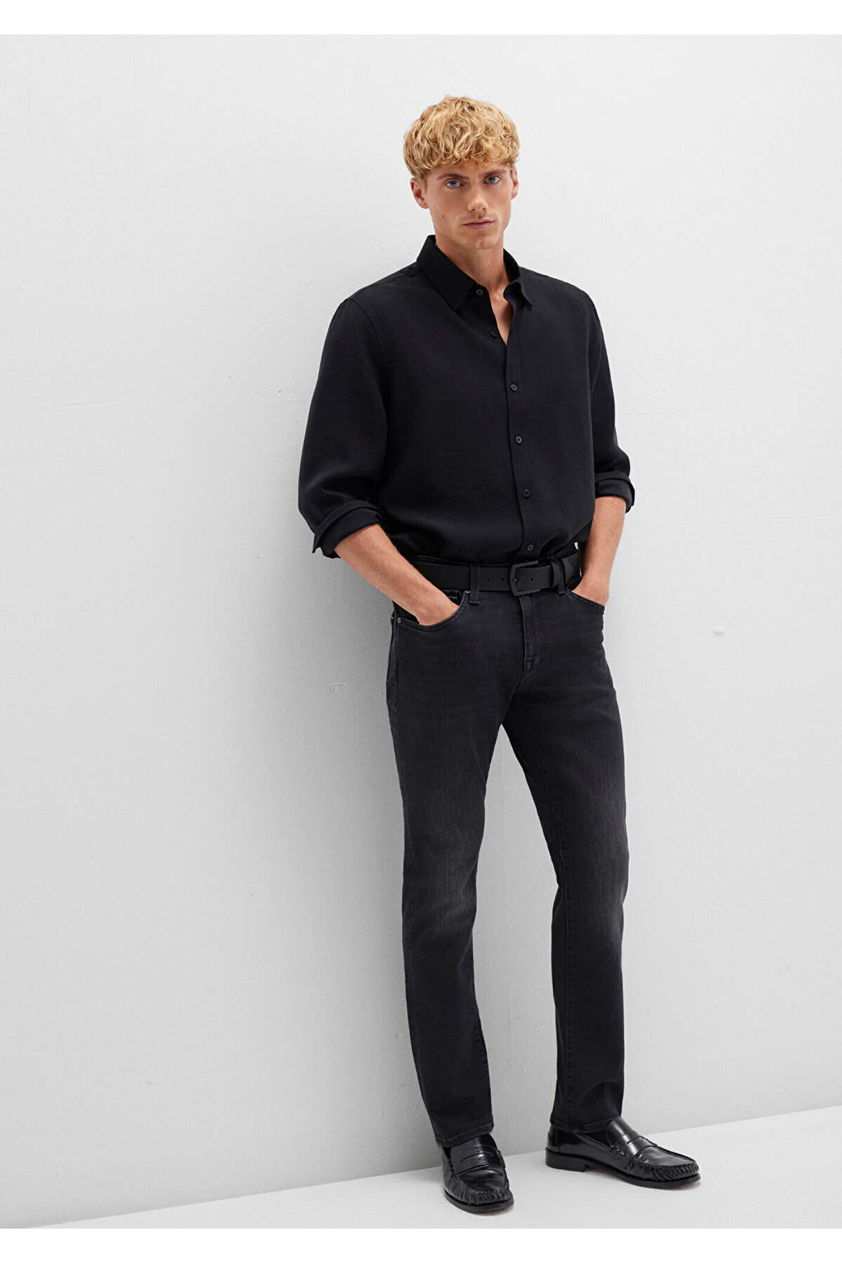 Mavi Marcus Black Antrasit Smoke Jean Pantolon 0035133159