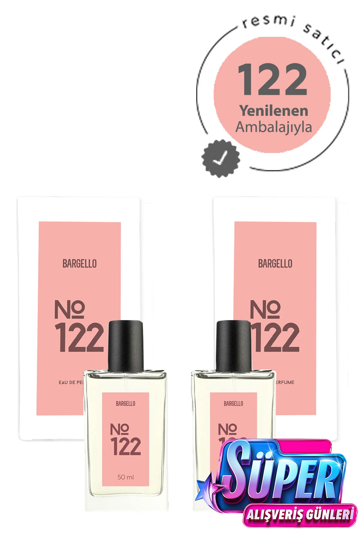 Bargello 122 Edp Oriental Kadın Parfüm 2 Adet 50 ml