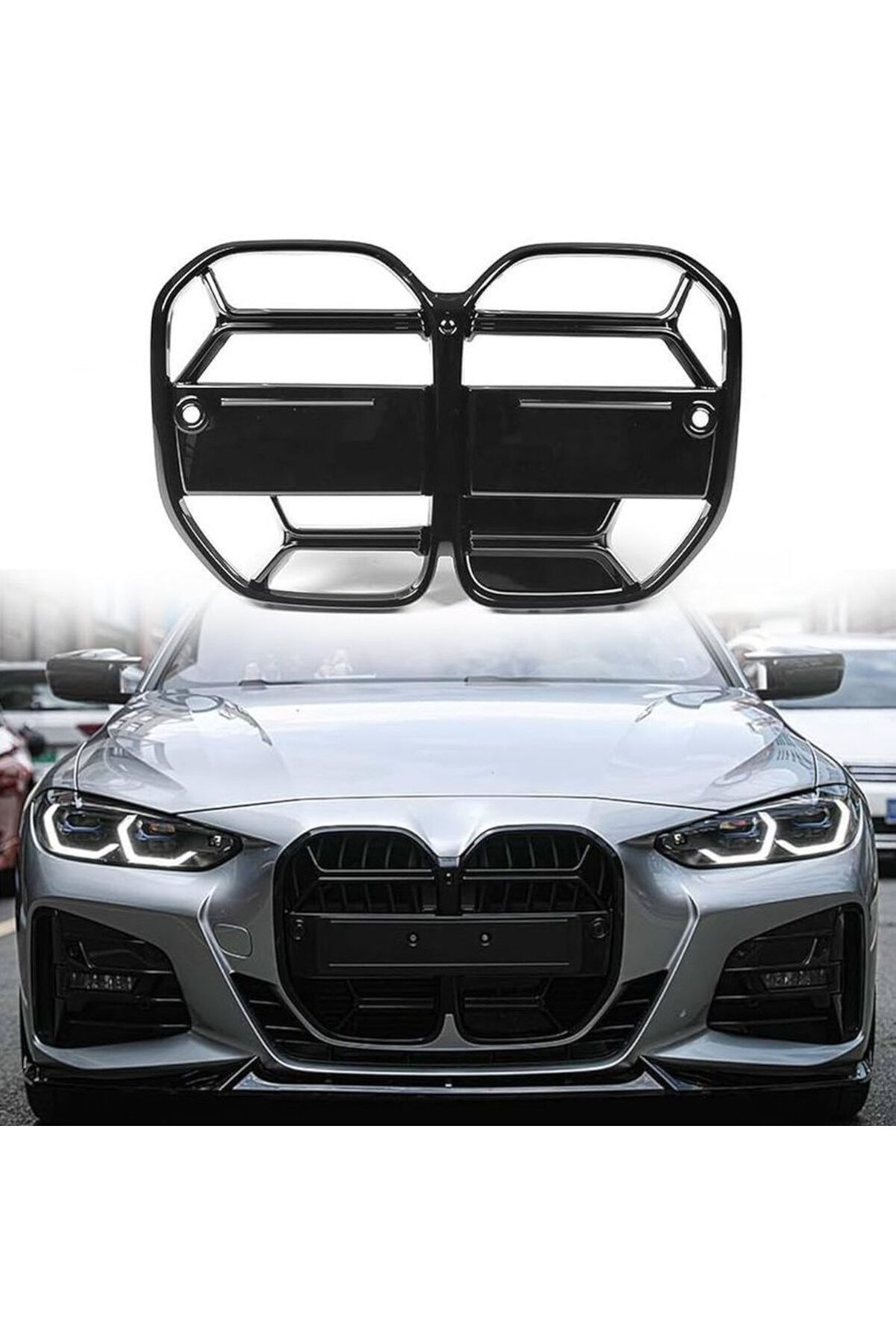 autogp Bmw g22 g23 m4 cs ön böbrek panjur pianoblack 2020+