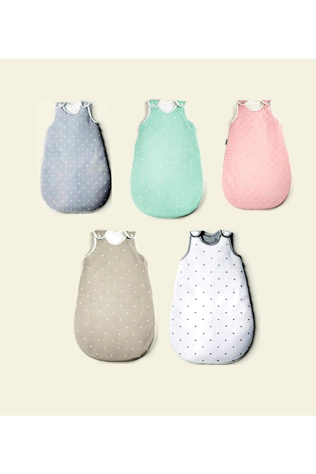 Alpar Tekstil Kışlık 2,5 Tog Fermuarlı Kız- Erkek Bebek-çocuk Torba Uyku Tulumu 2,5 Tog- Mint Yeşili/puantiyeli fotoğrafı 4 (önizleme)