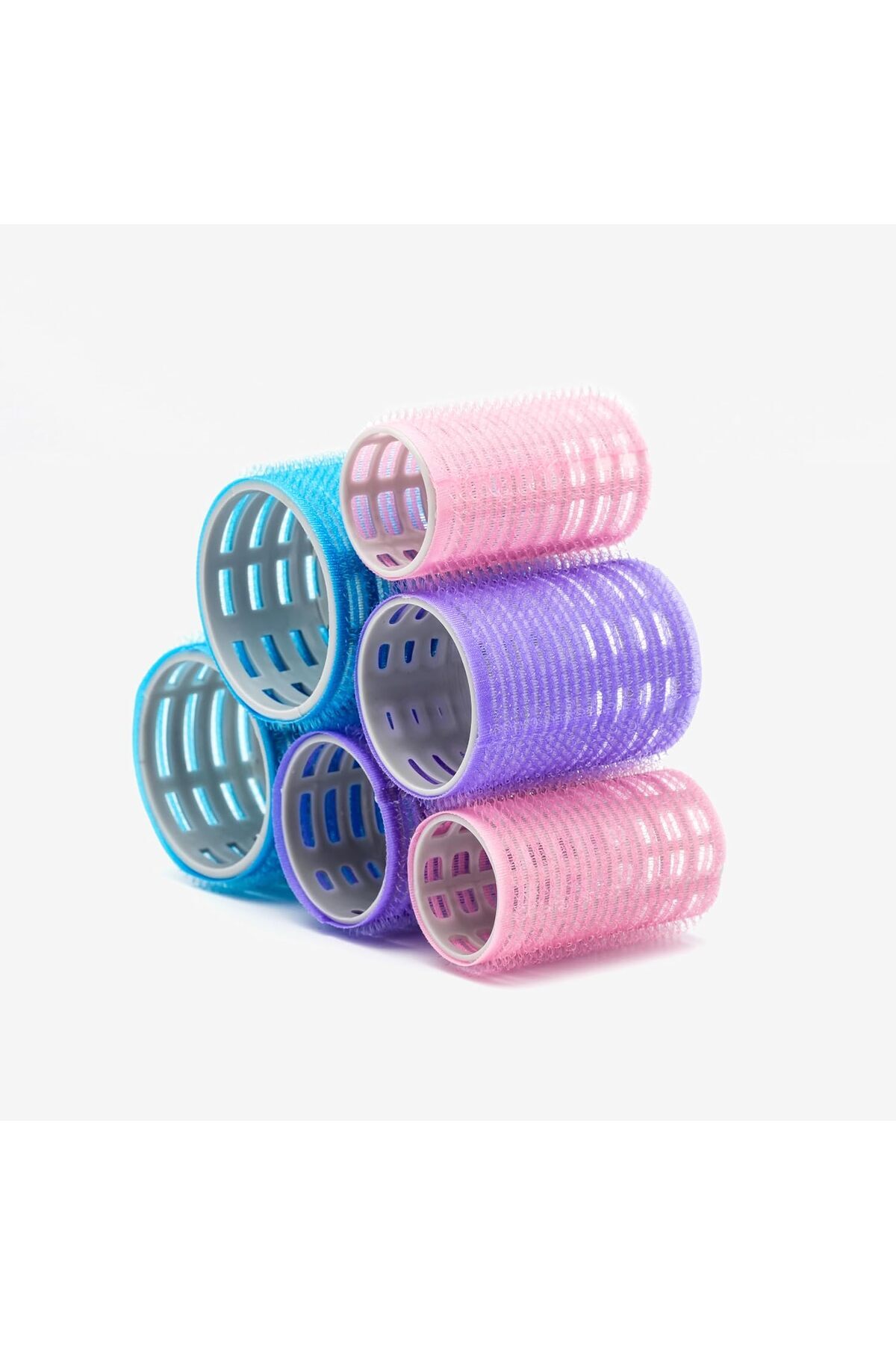 Hype Store Croc 1225 Karma Bigudi 6Lı Cırtlı - Yapışkanlı Saç Bigudisi — 8690010417022