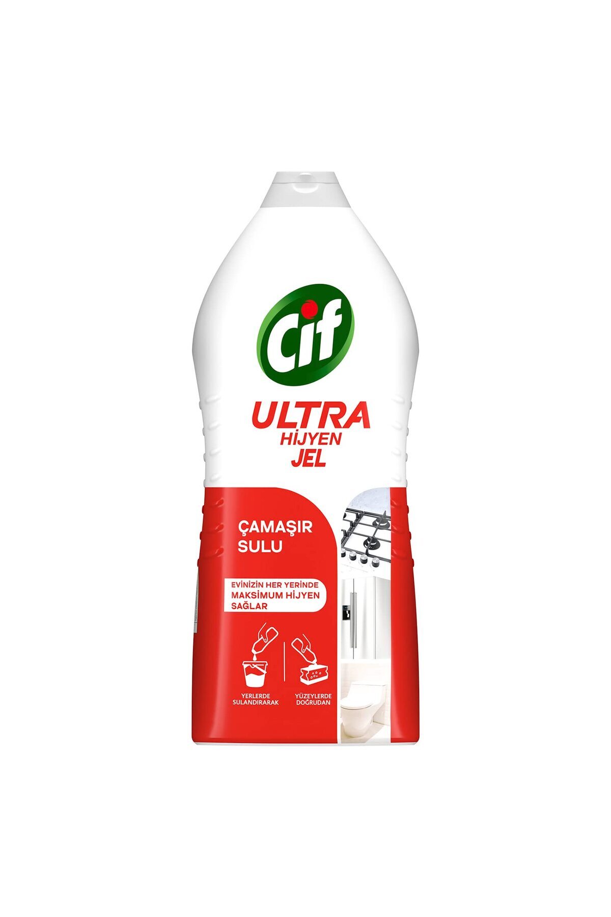 Shop a Way Cif Ultra Hijyen Jel Yüzey Temizleyici Çamaşır Sulu Katkılı Leke Çıkarıcı Yağ Çözücü 1500 ml