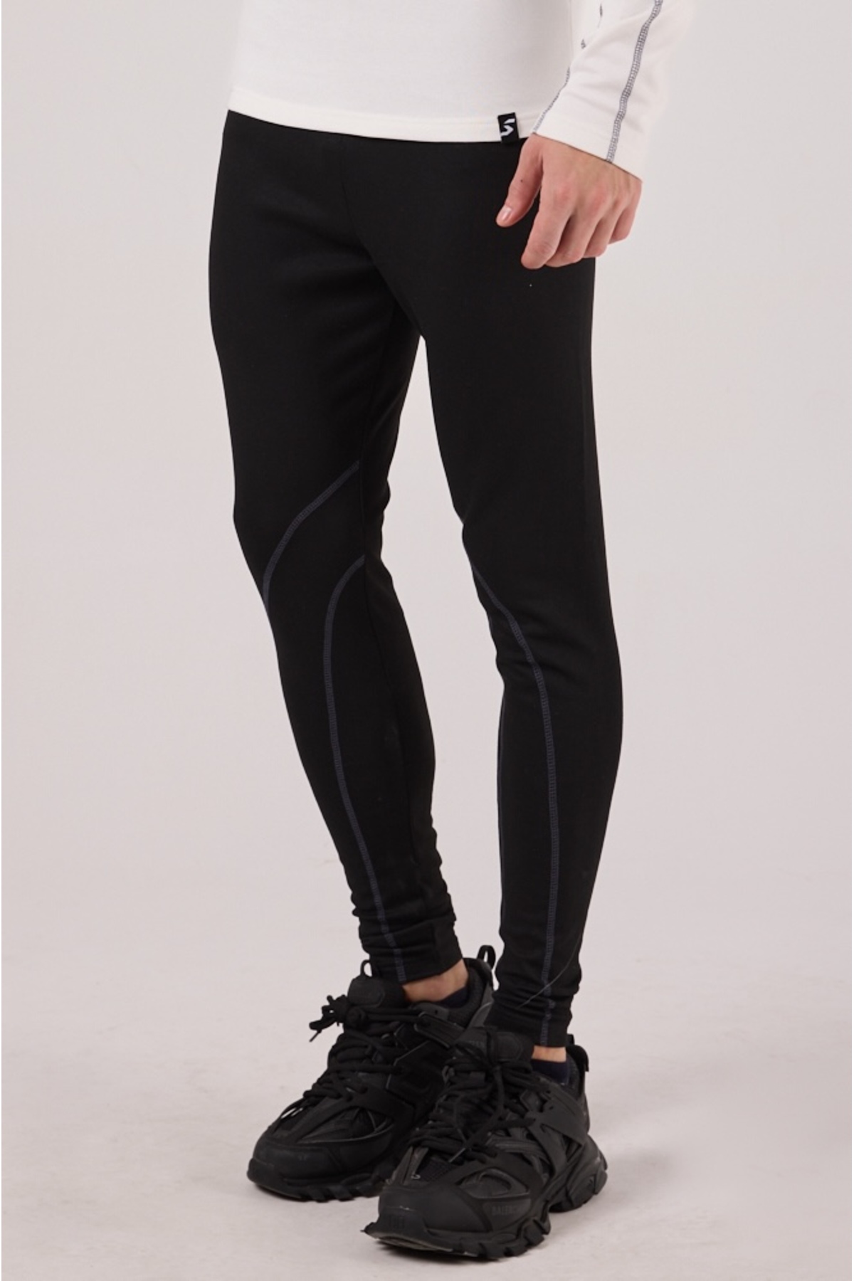 Scorp Thermo-Fit Erkek Termal İçlik Alt Kayak İçliği Siyah görsel 2
