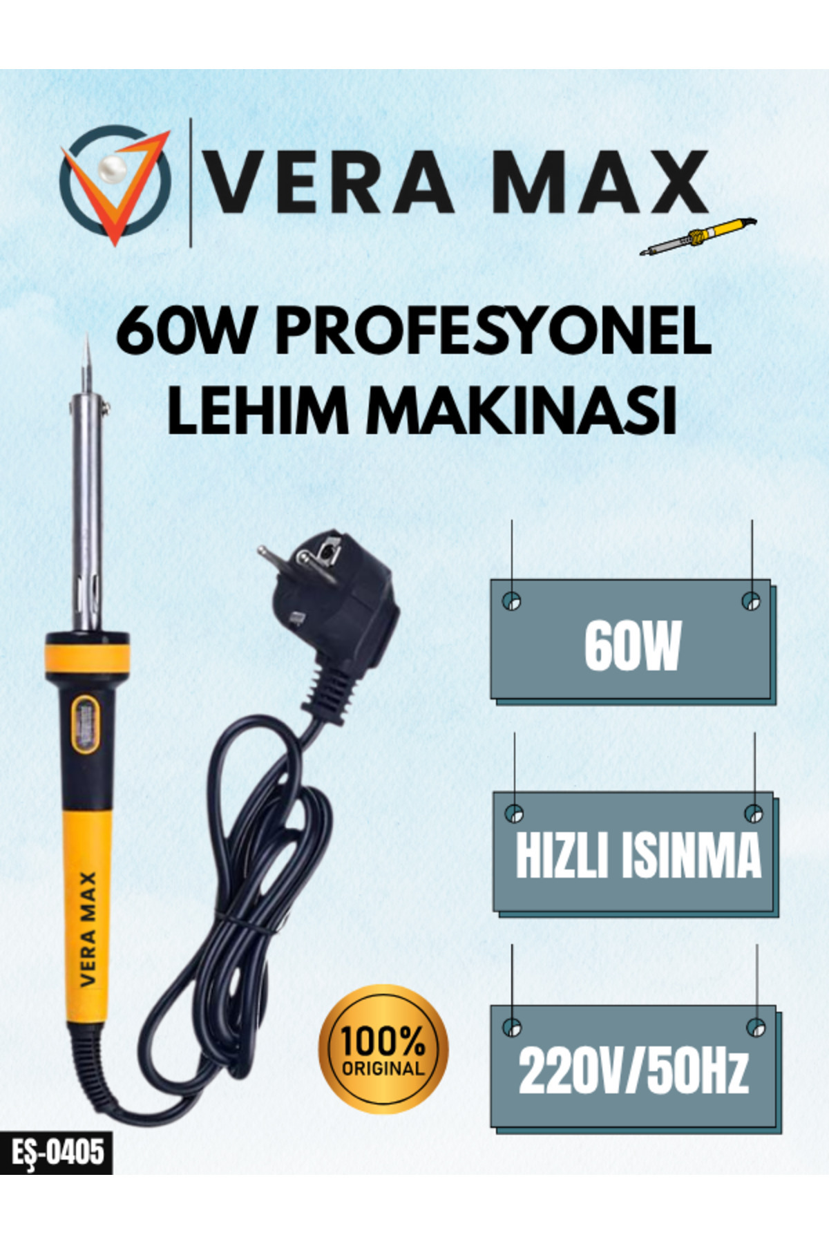 Q-MAX Hem Evde Hem De Profesyonel Olarak Kullanılabilen Portatif 60w Lehim Makinesi