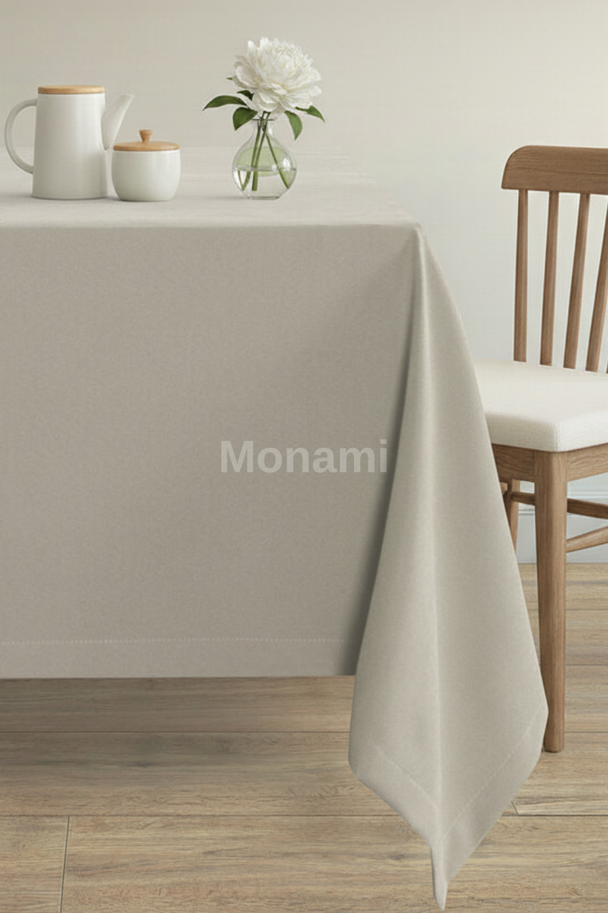 Luxury 1st Class Honeycomb Velvet Texture Stain Resistant Tablecloth