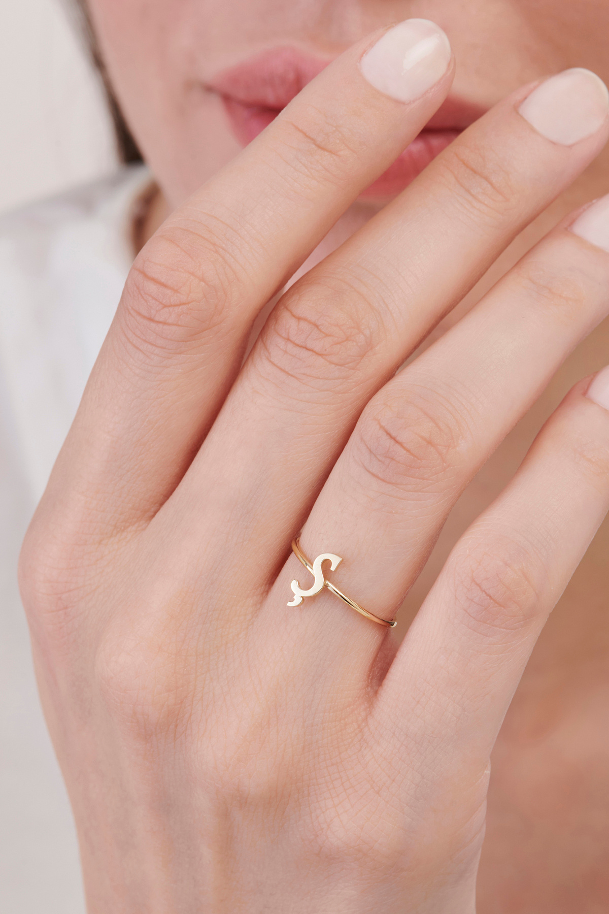 Altınbaş Altın Ş Harfli Yüzük