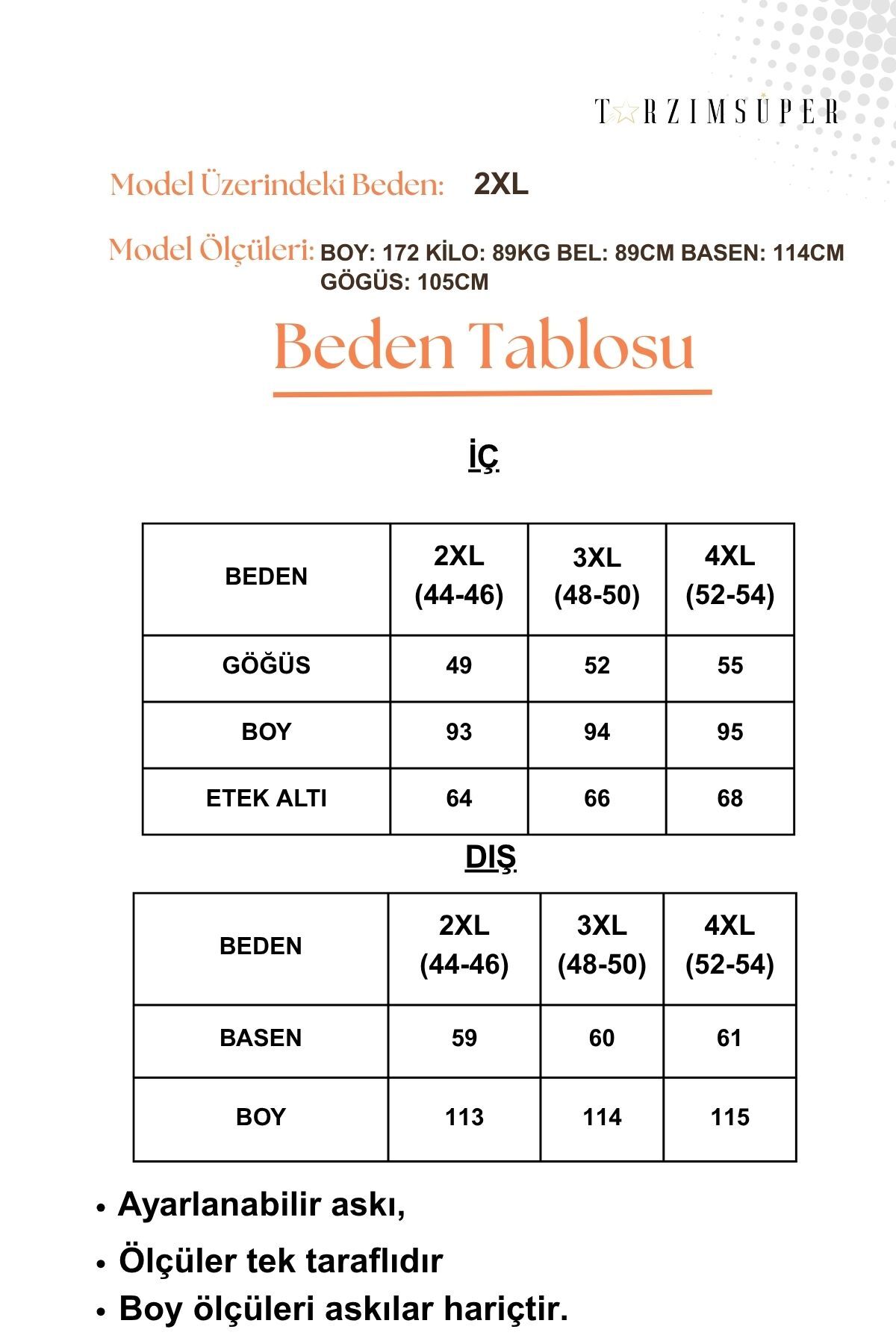 tarzımsüper  Büyük Beden Sabahlıklı Gecelik Takım Pamuklu Askılı Örme Kumaş Şık Gecelik Takım - Görsel 4