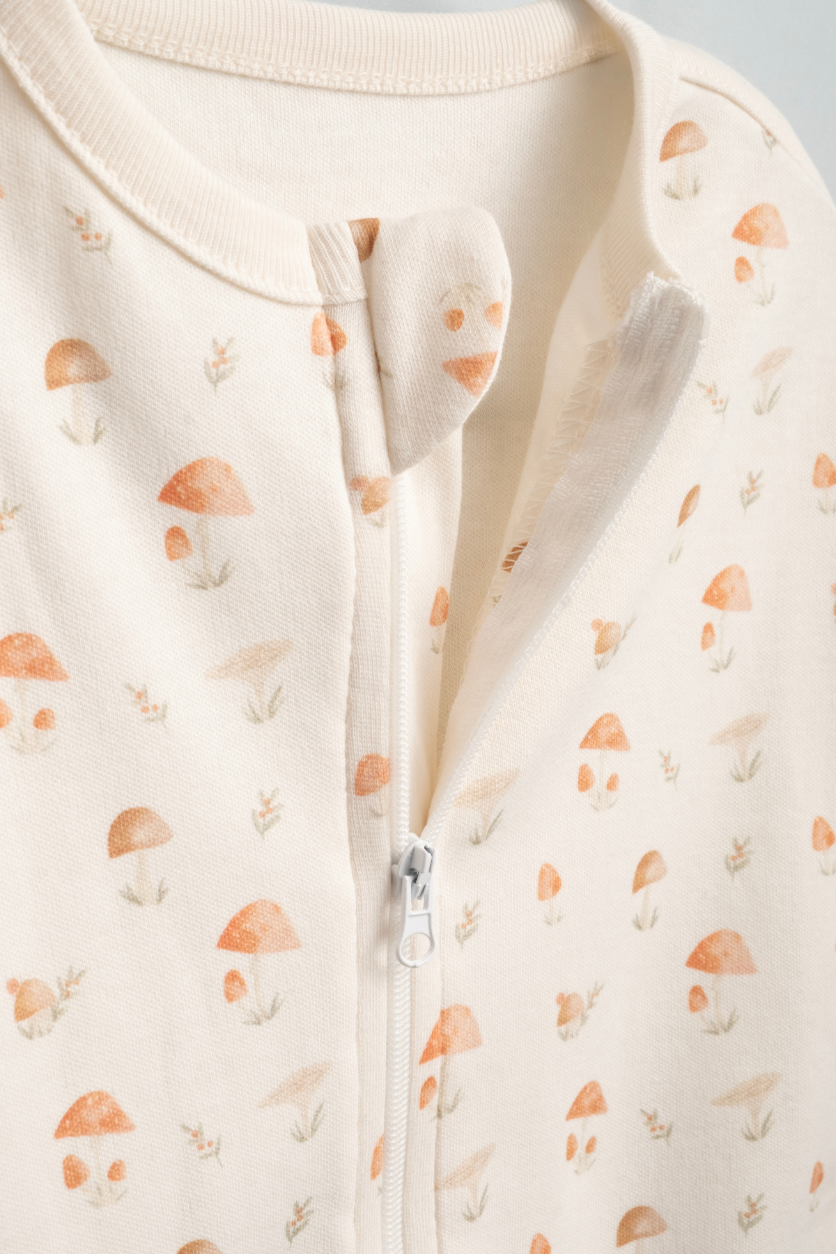 Vauva Bebek İçin %100 Pamuklu Uyku Tulumu Kundak Fermuarlı Yumuşak Penye Kumaş Nefes Alabilen Kumaş fotoğrafı 3 (önizleme)