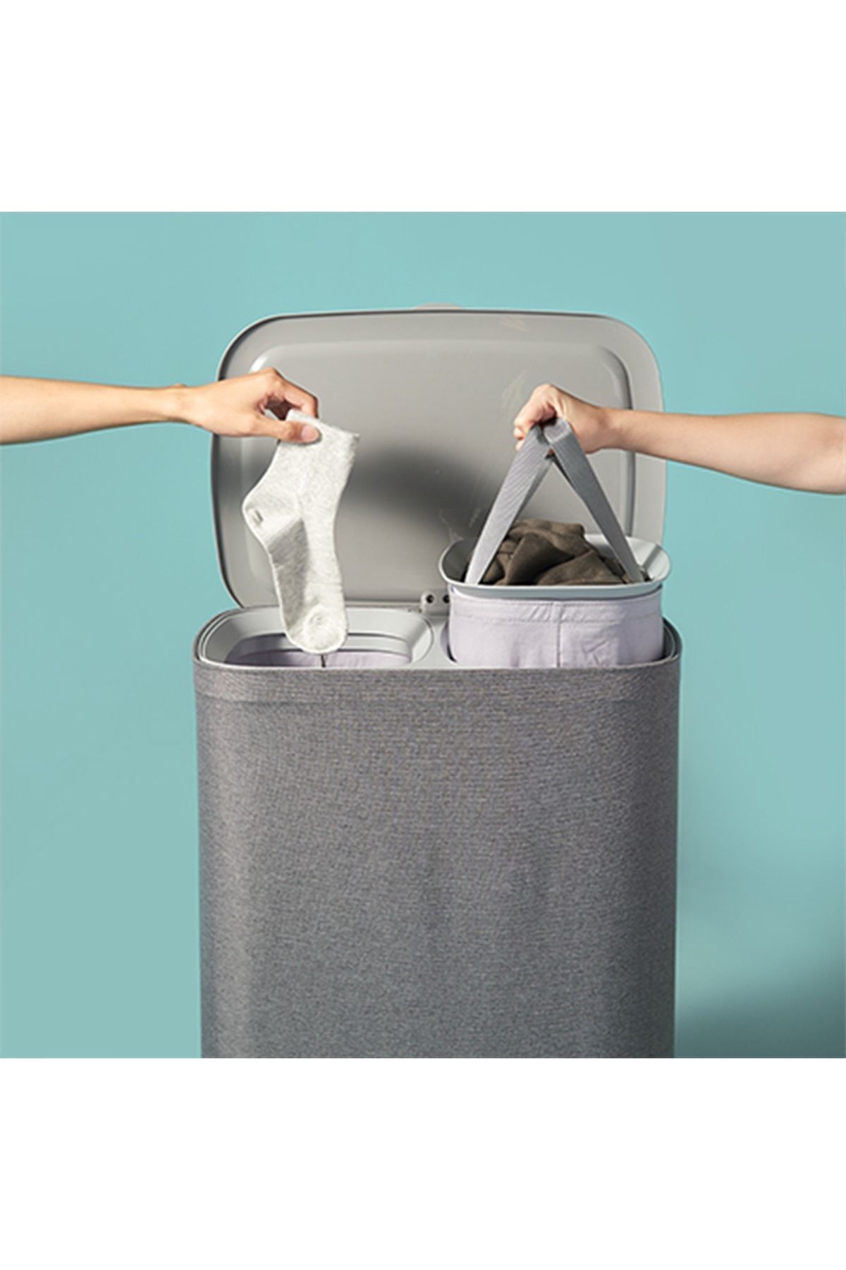 AROW Garb 2 Bölmeli? Ki?rli? Sepeti? 90 Li?tre