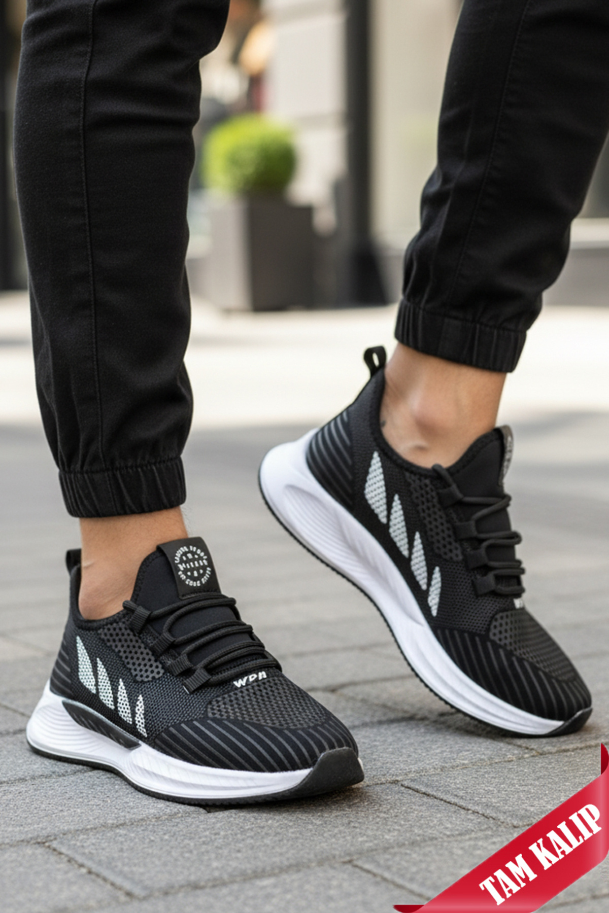 WİPPER Rahat Tabanlı Şık Tasarım Ortopedik Unisex Sneaker Spor Ayakkabı Hafif ve Su Geçirmez