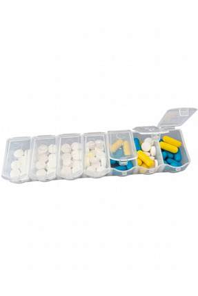 SEMULİFE Haftalık Günlük İlaç Kutusu Hap Kutusu 7 Günlük İlaç Kutusu Haftalık...