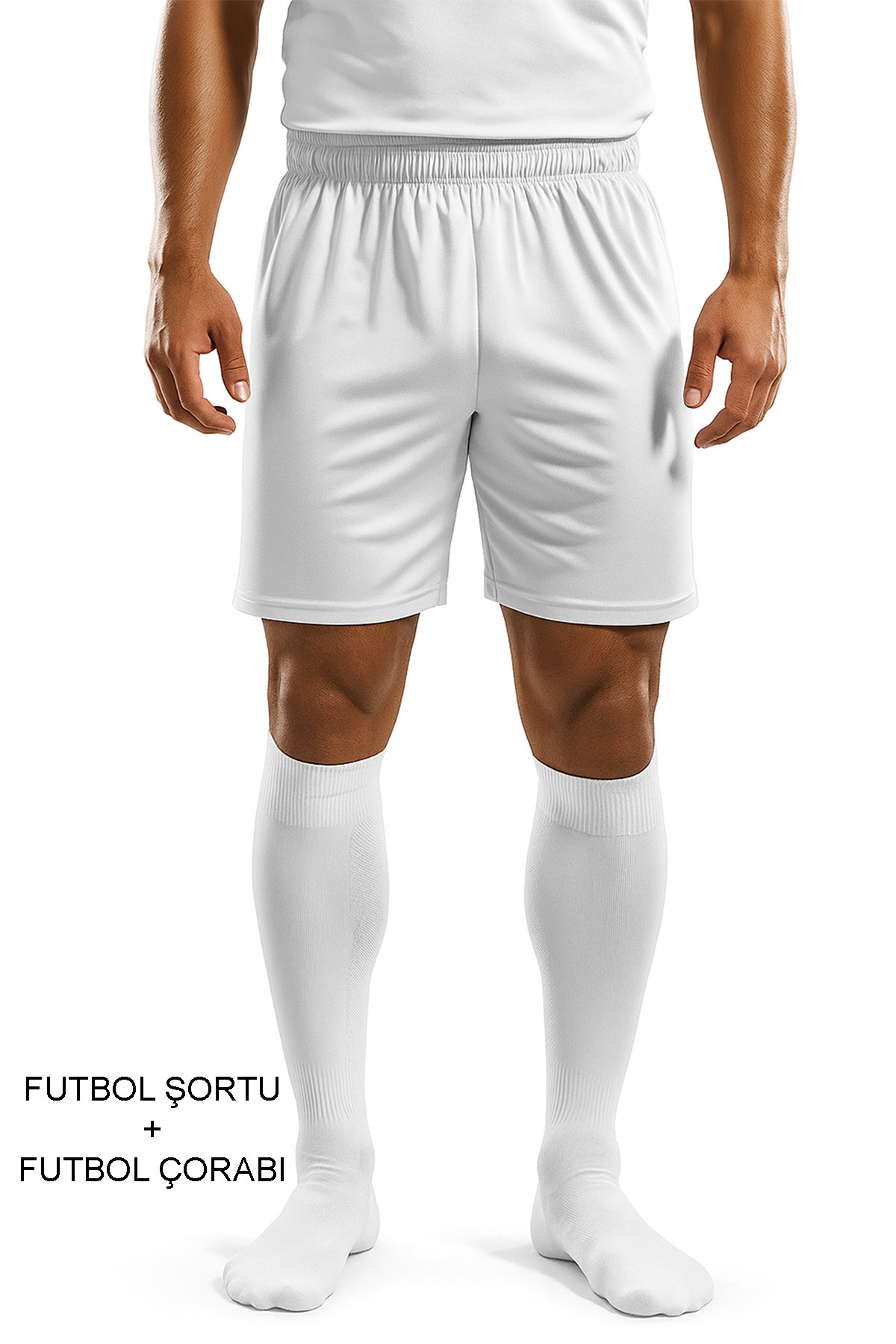 GAZELMANYA Futbol Şortu Ve Futbol Çorabı Seti Sporcu Şortu Ve Çorabı Şort Ve Çorap Futbol Şort Çorap Seti