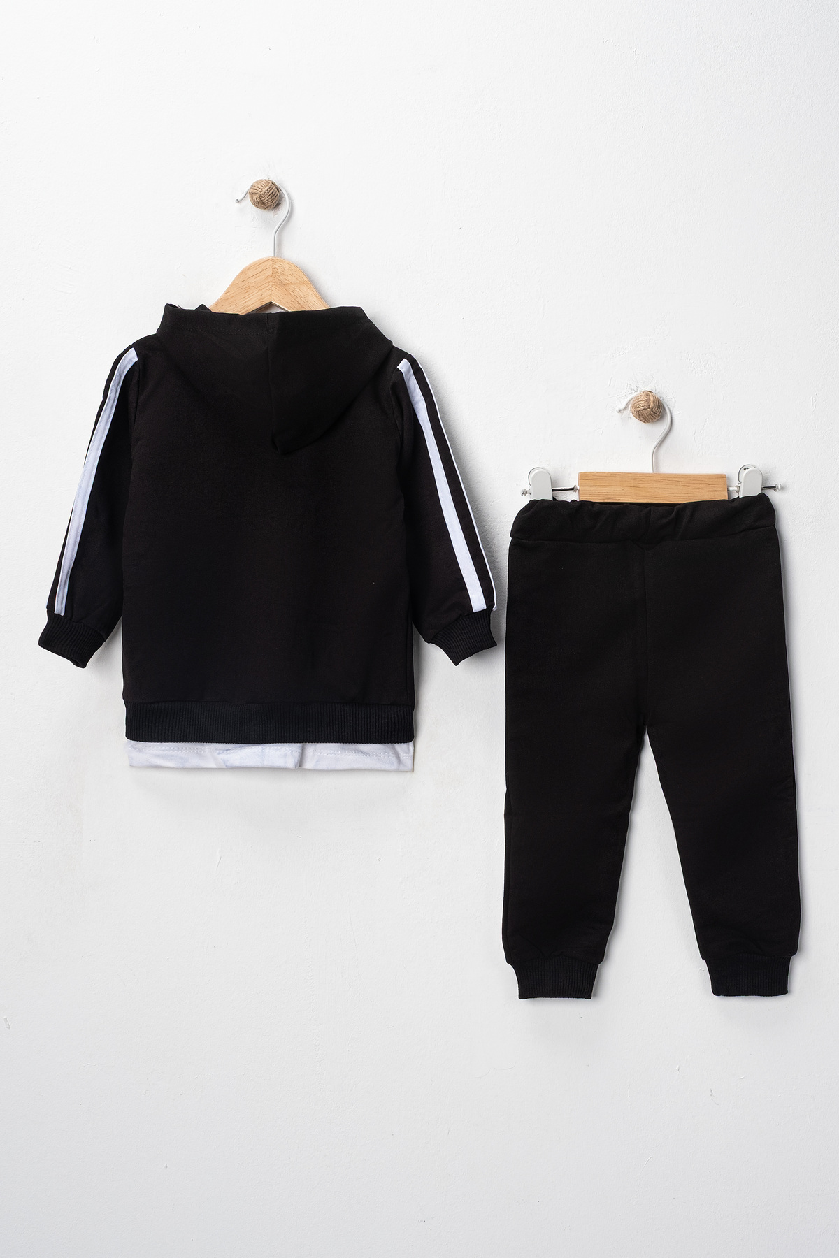 Pırlanta baby Şık ve Rahat 2 Parça Çocuk cepli fermuarlu Eşofman Takımı fotoğrafı 4 (önizleme)