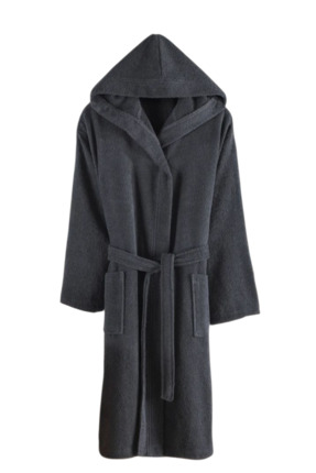 nihal ev tekstil Ultra Büyük Beden Kapşonlu Bornoz