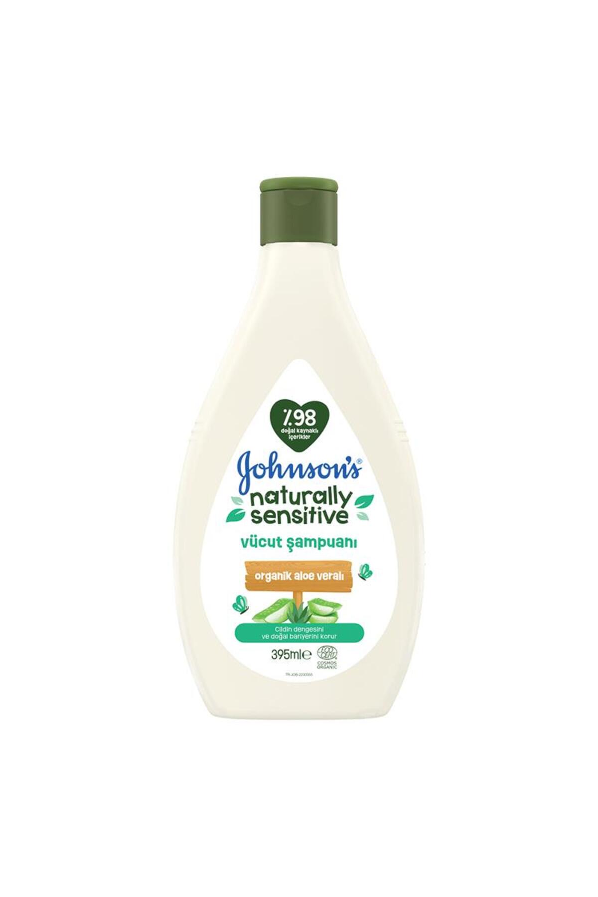 Johnson's Naturally Sensitive Vücut Şampuanı 395ml fotoğrafı 2 (önizleme)
