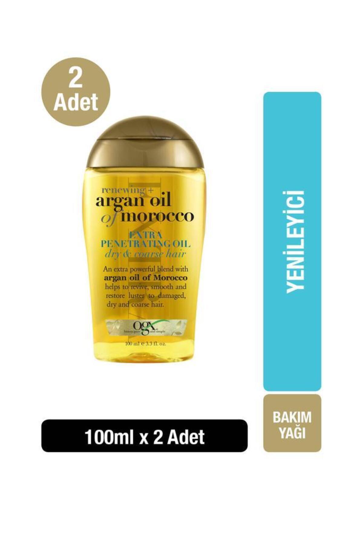 OGX Yenileyici Argan Oil of Morocco Sülfatsız 100 ml x2