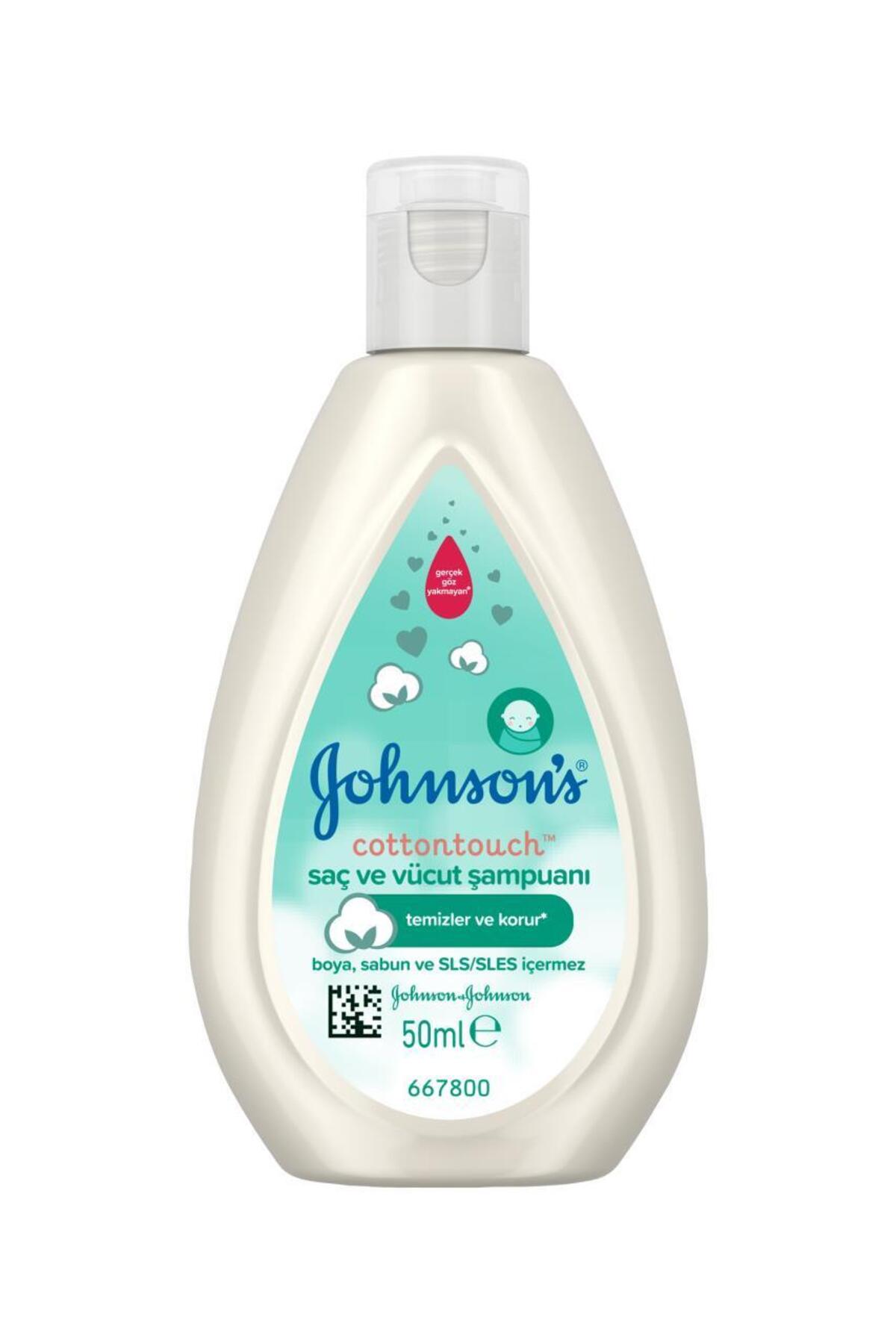 Johnson's Cottontouch Saç ve Vücut Şampuanı 50 ml fotoğrafı 2 (önizleme)