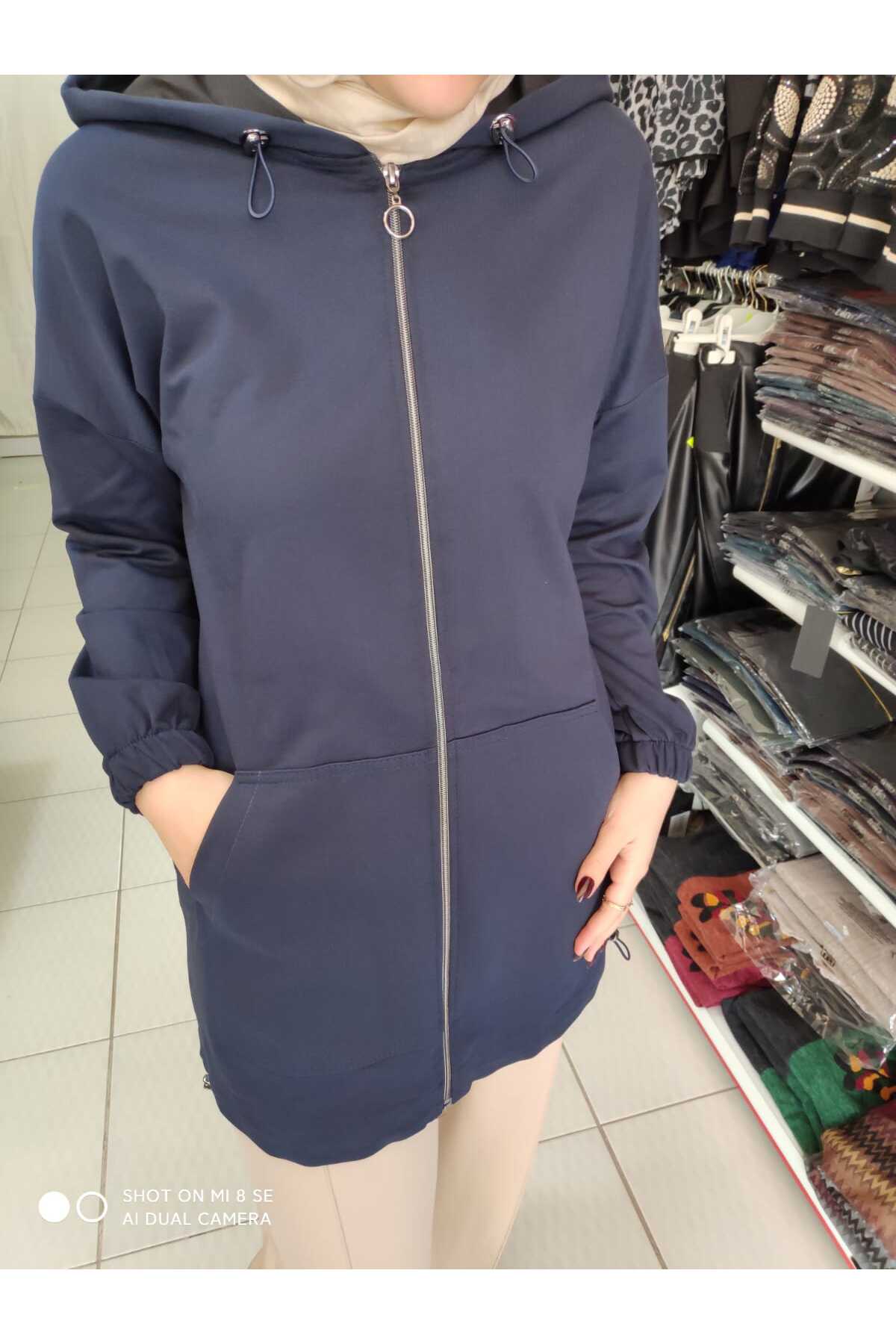 Sema stilbutik Kapşonlu spor ceket