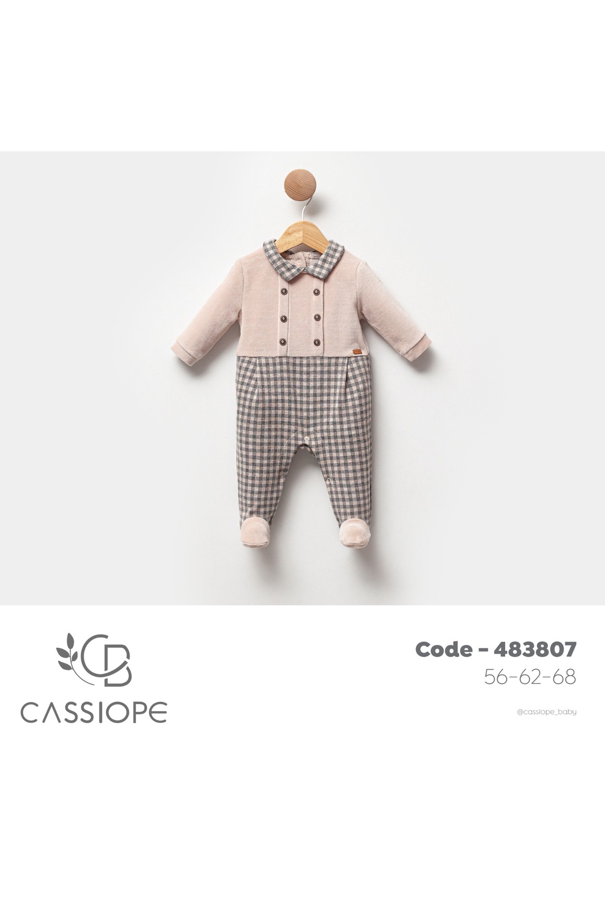 Cassiope Pötikare Şıklık Bebek Tulumu fotoğrafı 2 (önizleme)