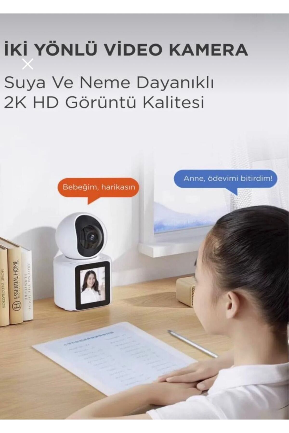 ATLT ATLANTİS PON MONİTÖRLÜ 5MP ULTRA HD 4K GECE GÖRÜŞLÜ İKİ YÖNLÜ SESLİ GÖRÜNTÜLÜ BEBEK ODASI KAMERASI fotoğrafı 7 (önizleme)