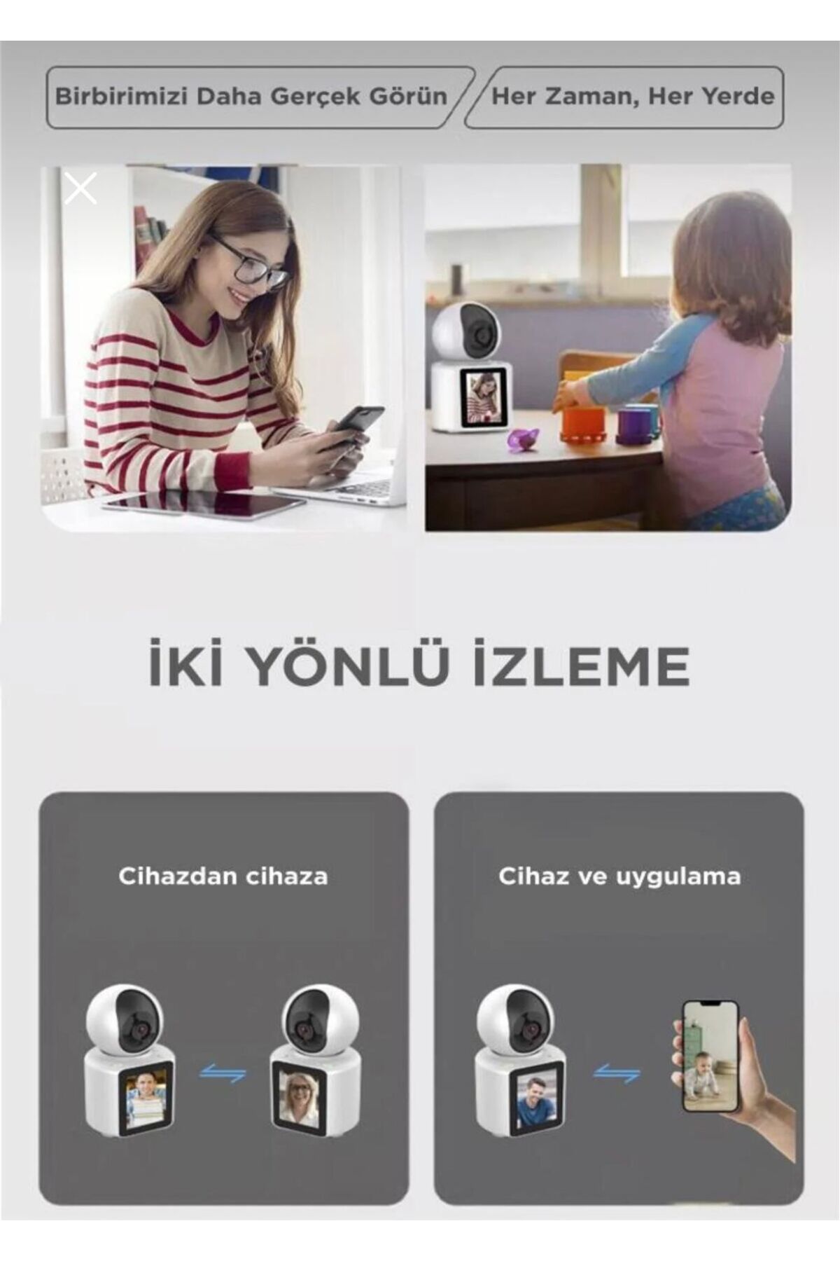 ATLT ATLANTİS PON MONİTÖRLÜ 5MP ULTRA HD 4K GECE GÖRÜŞLÜ İKİ YÖNLÜ SESLİ GÖRÜNTÜLÜ BEBEK ODASI KAMERASI fotoğrafı 6 (önizleme)