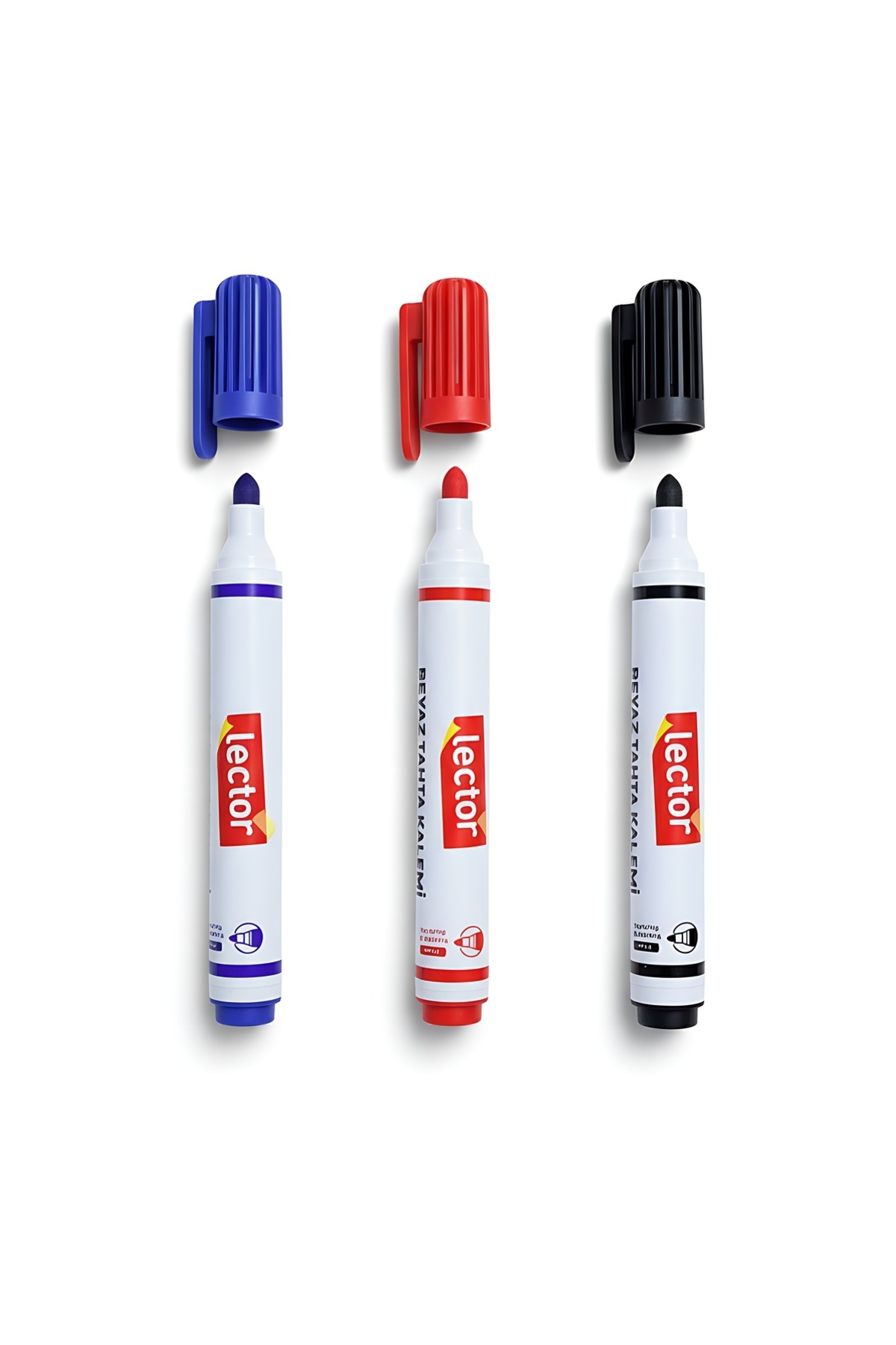 lector 3 Renkli Beyaz Tahta Kalemi