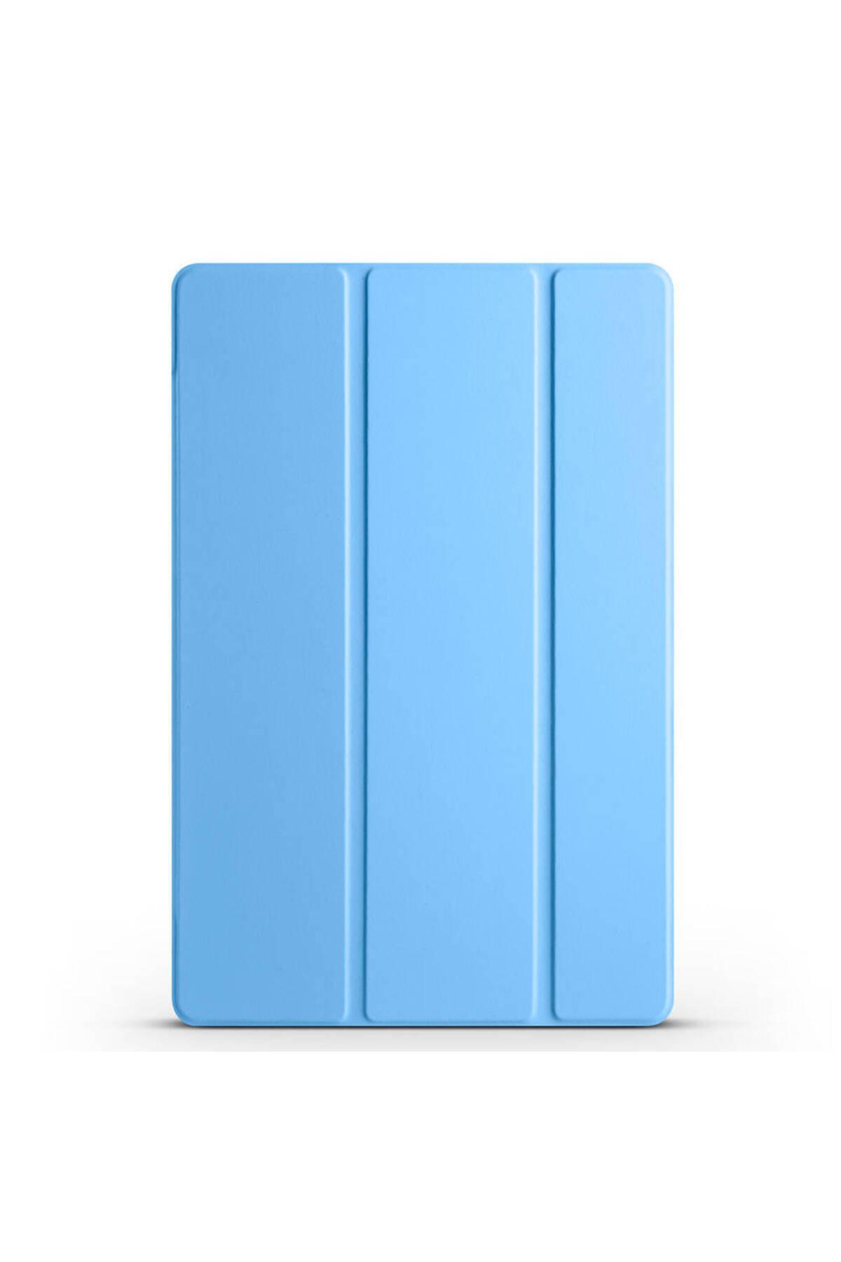 Galaxy Tab A9 Plus Uyumlu JoieCreatif Smart Cover Standlı 1-1 Kılıf-Mavi