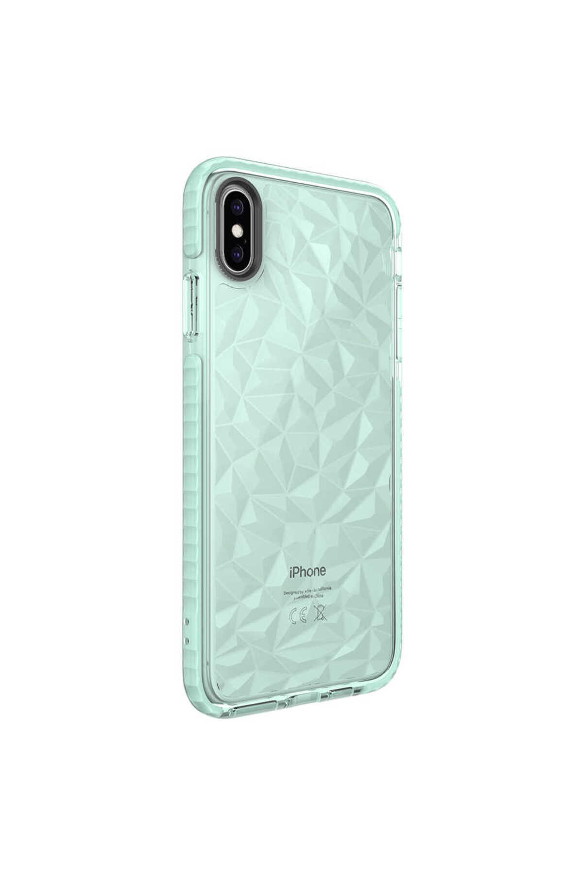 iPhone XS Max 6.5 Kılıf JoieCreatif Buzz Kapak - Yeşil