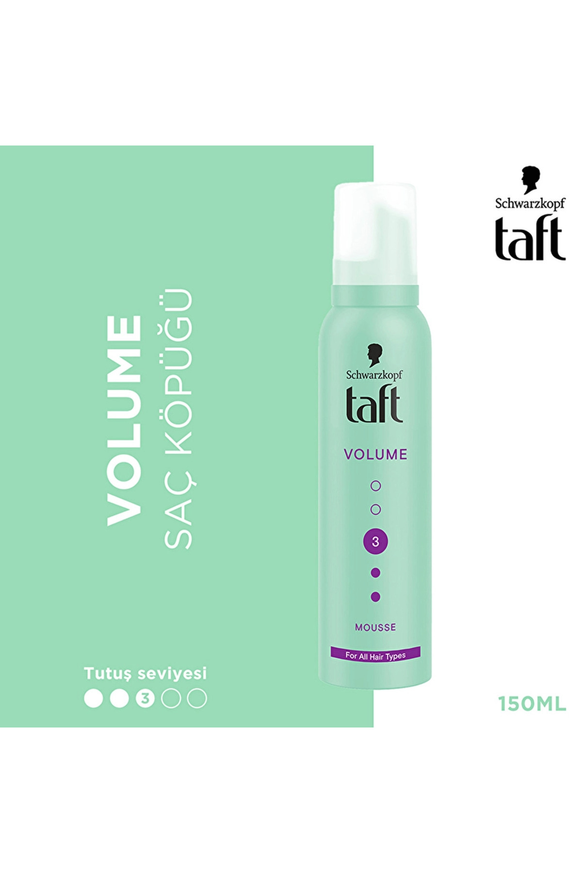 3Ecoswear Taft Volume Saç Köpüğü 150 ml — 91779718