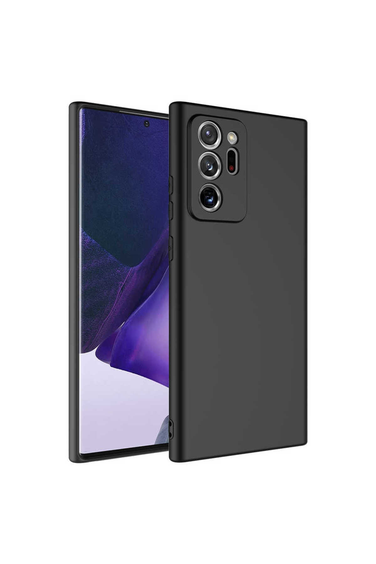 Galaxy Note 20 Ultra Uyumlu NXXA Mara Lansman Kılıf-Siyah