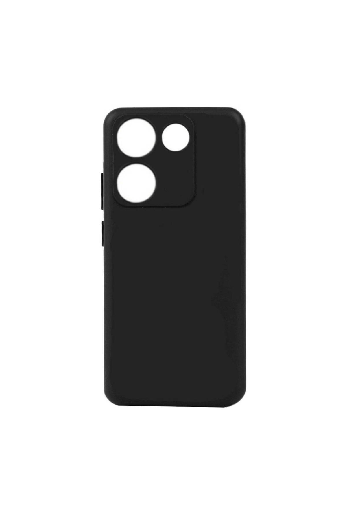 Tecno Camon 20 Kılıf NXXA Biye Silikon - Siyah