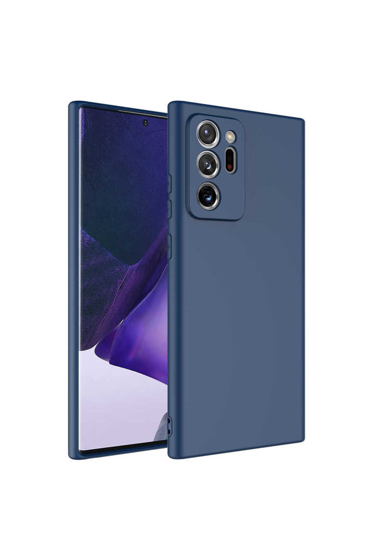 Galaxy Note 20 Ultra Uyumlu NXXA Mara Lansman Kılıf-Lacivert