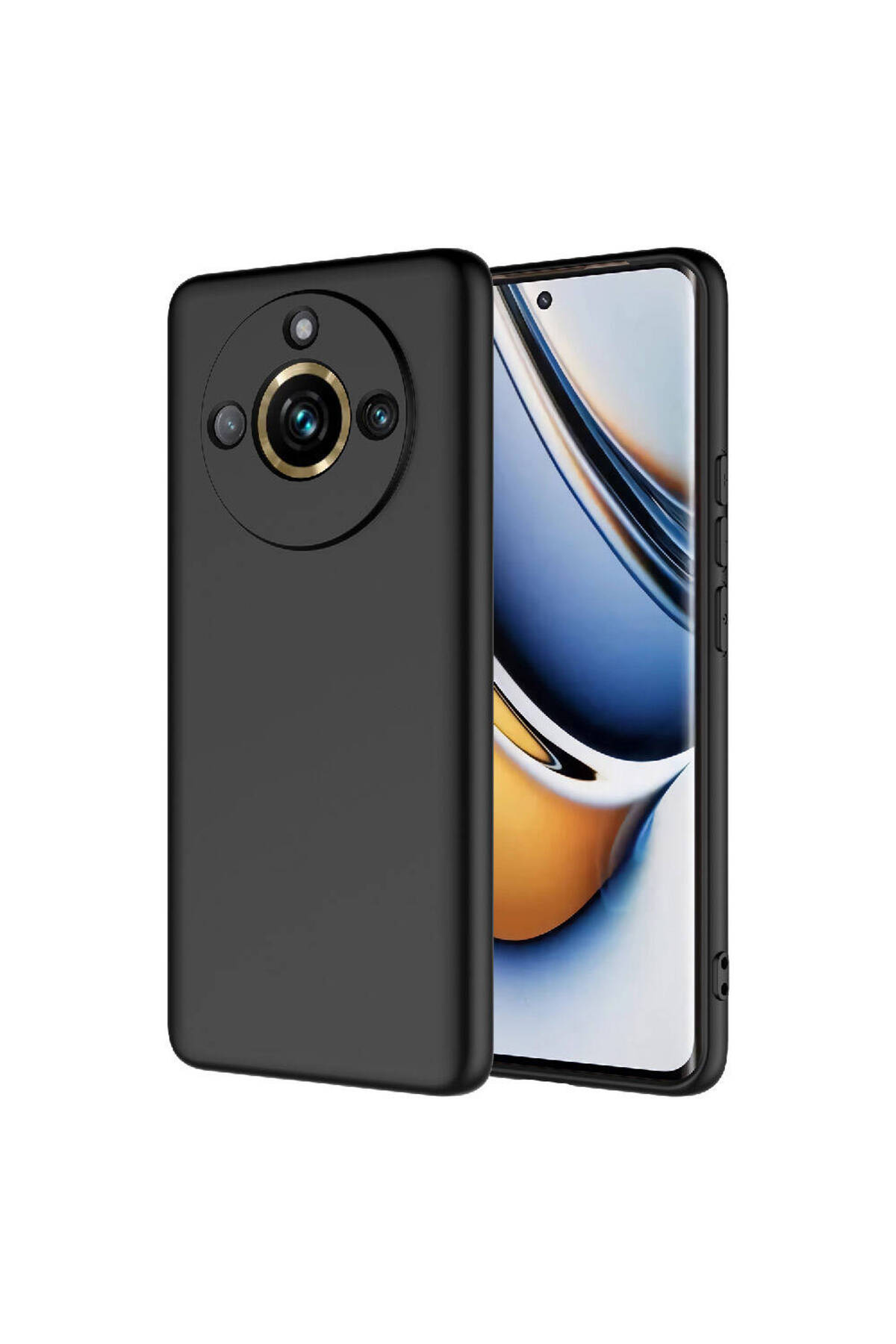 Realme 11 Pro Plus Kılıf NXXA Mara Lansman Kapak - Siyah