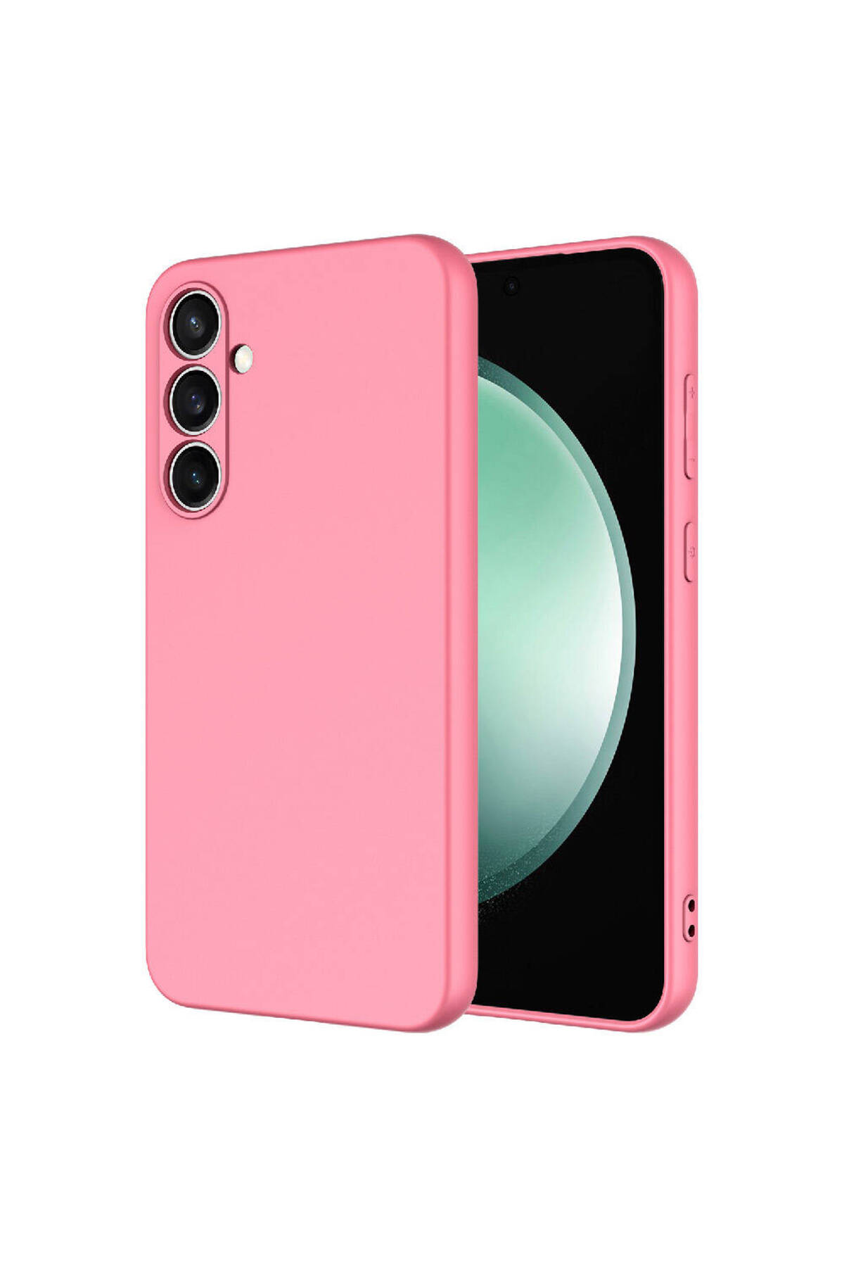 Galaxy S23 FE Uyumlu JoieCreatif Mara Lansman Kılıf-Pembe
