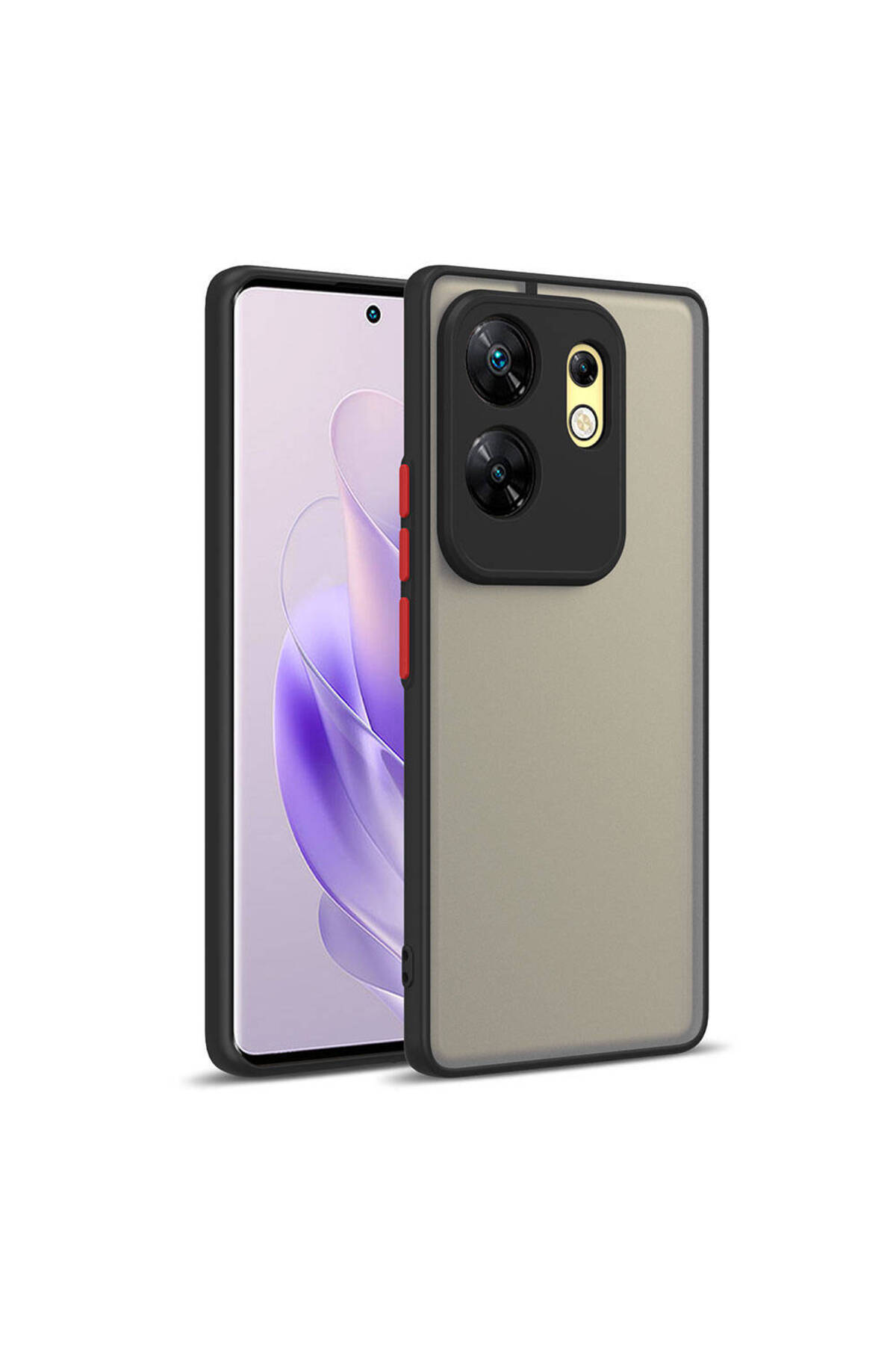 İnfinix Zero 30 4G Kılıf NXXA Hux Kapak - Siyah
