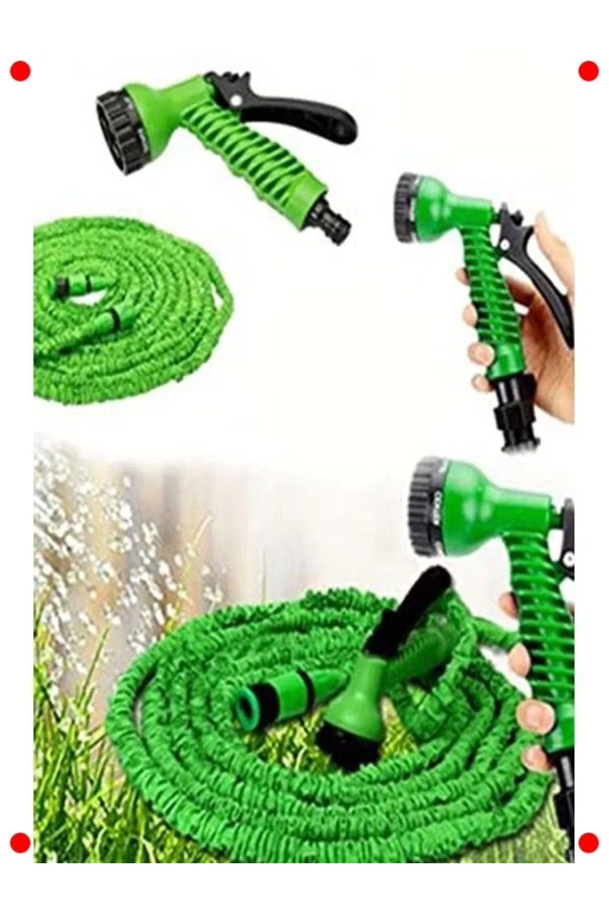 NETWORK ART Uzayan Bahçe Hortumu, Sihirli Esneklik, 30 Metre