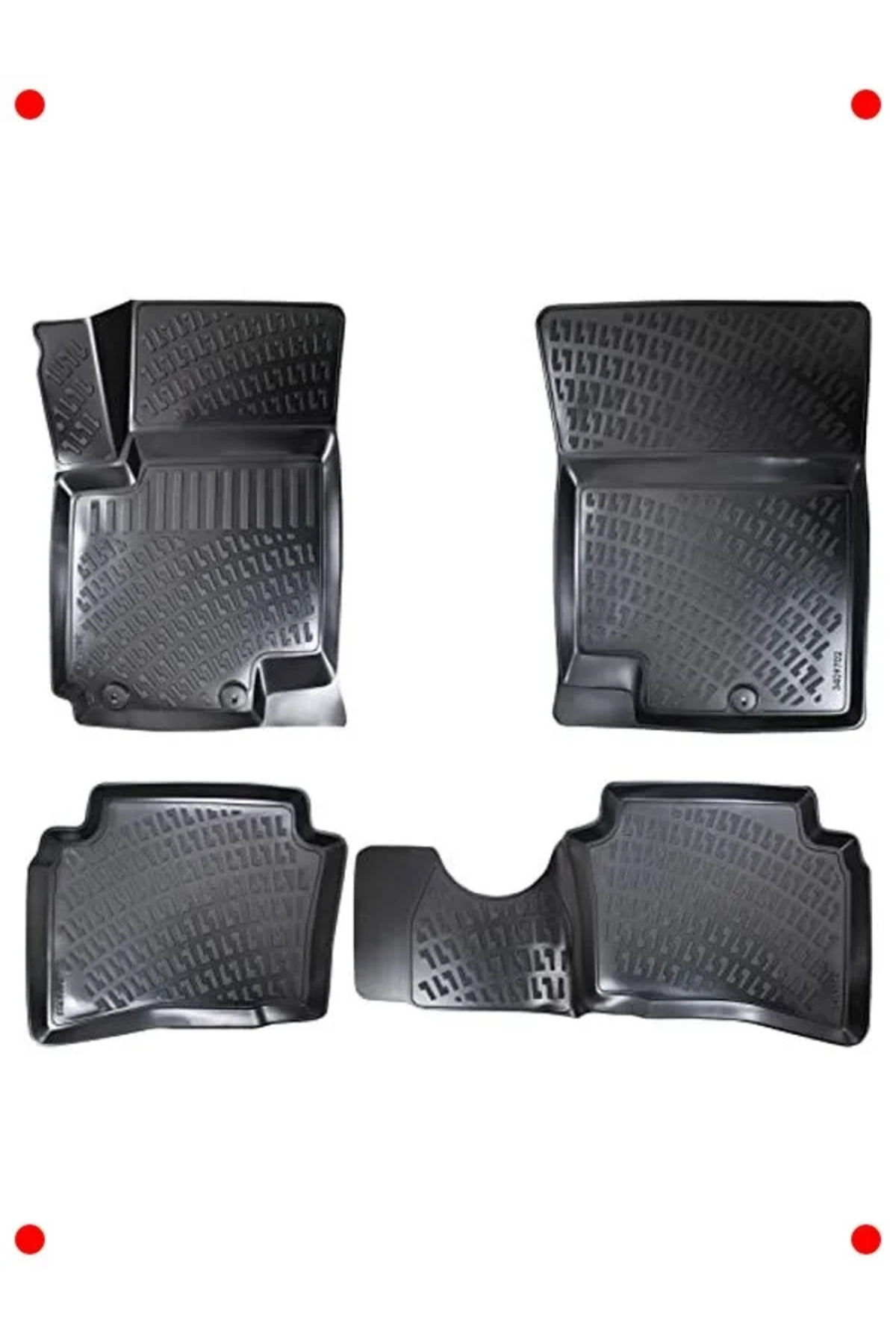 markentegra Havuzlu 3D Araç Paspas Seti (Belirli Modeller)