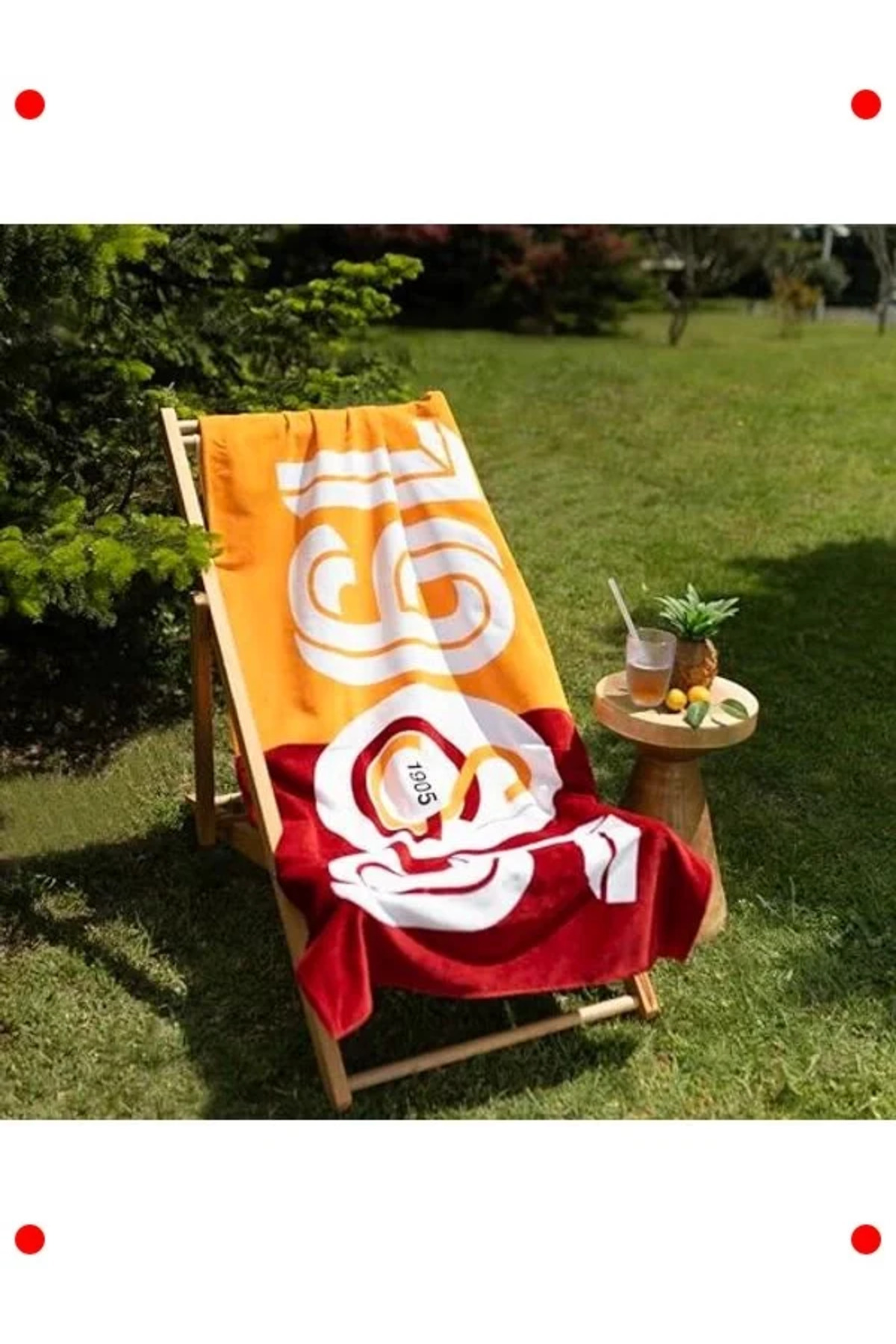 ulupazarlama Taraftar Logolu %100 Pamuk Plaj Havlusu