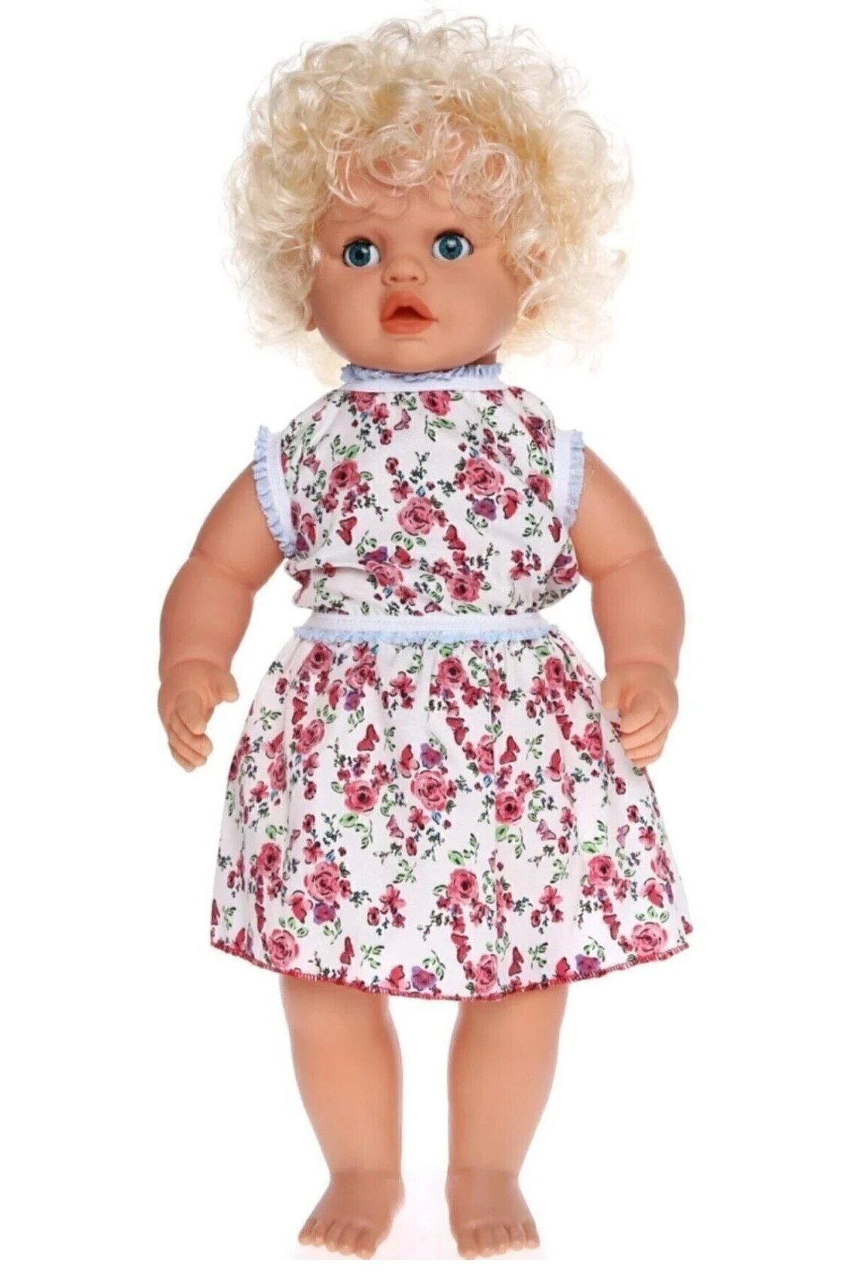 Brother Toys Büyük Boy Türkçe Konuşan Defne Bebek Et Bebek Gövde Ve Bacaklar Sert Plastik 60 Cm