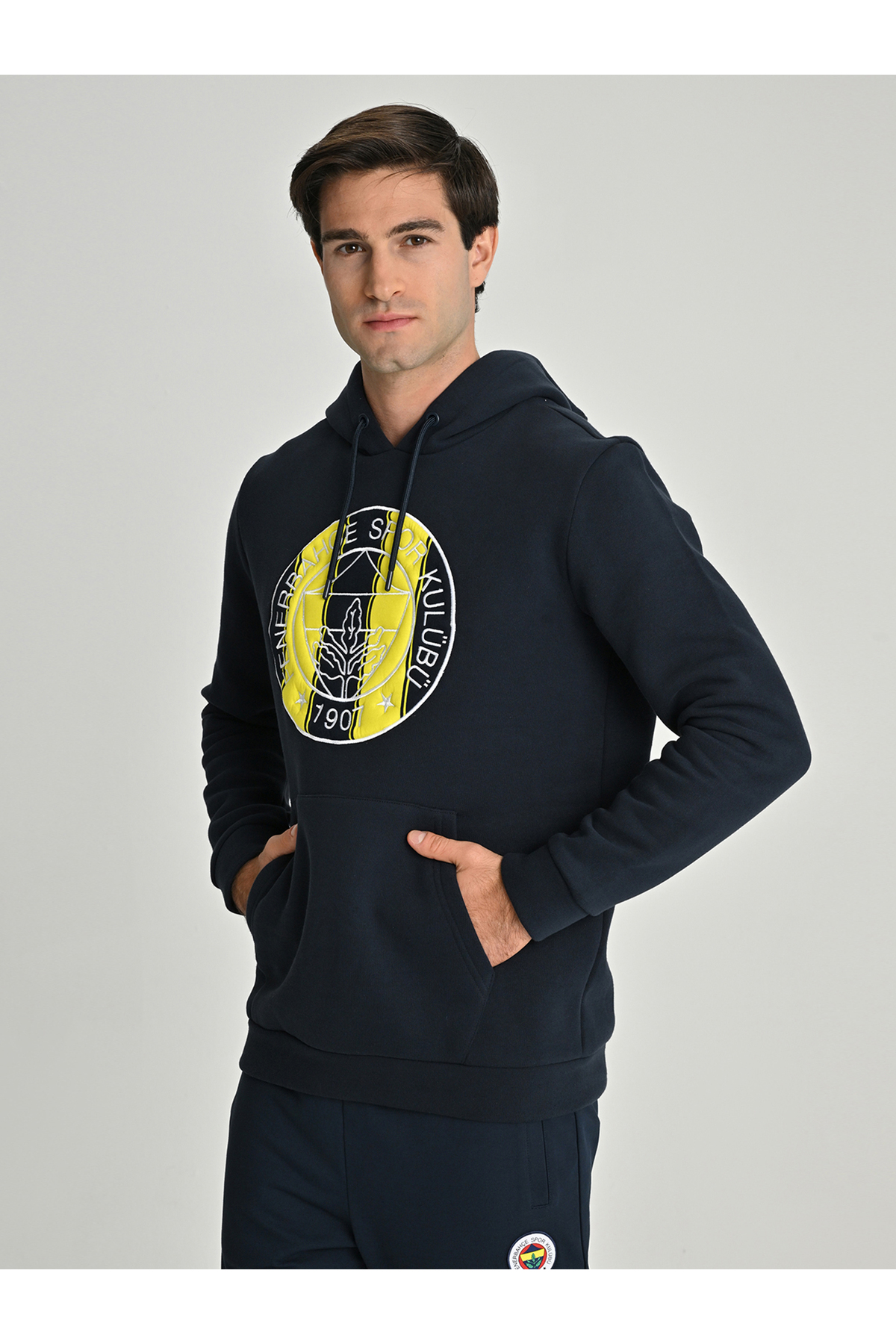 Fenerium ERKEK TRIBUN ÇUBUKLU FB LOGO SWEAT görsel 2