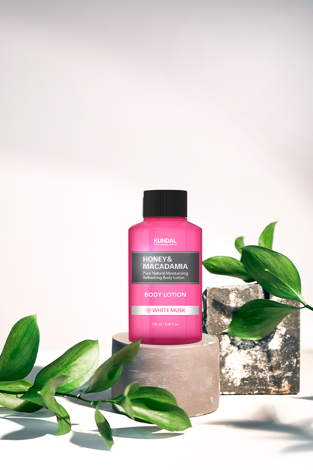 Nemlendirici ve Besleyici Vücut Losyonu Honey & Macadamia Pure Body Lotion 100ml White Musk — 8834 — تصویر 8 از 8